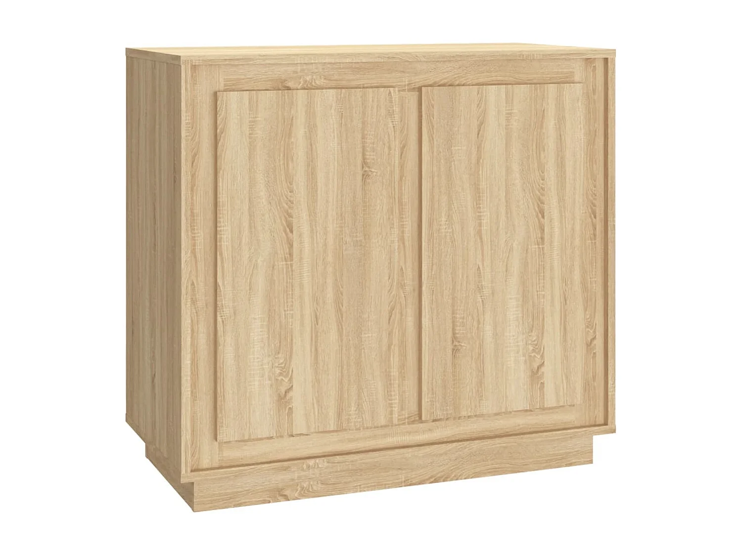 Buffet chêne sonoma 80x34x75 cm bois d'ingénierie