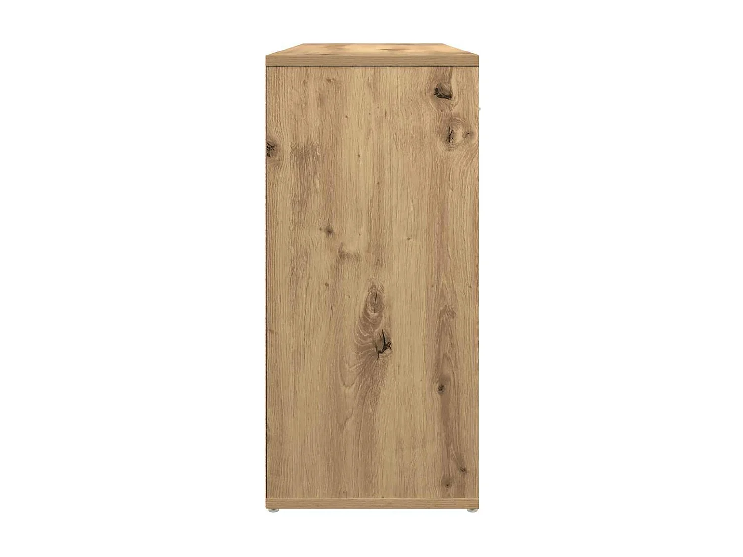Handgemaakt eikenhouten dressoir 88x30x64 cm bewerkt hout
