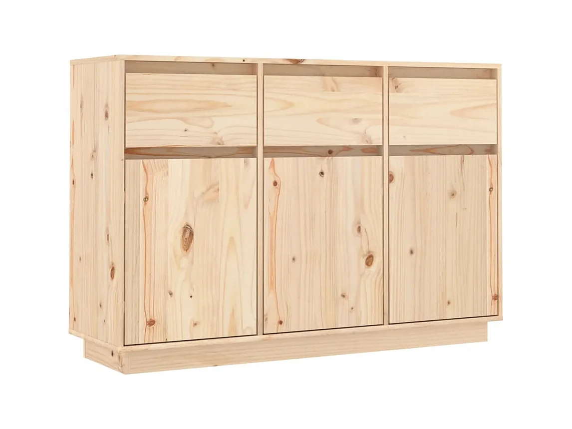 Buffet 110x34x75 cm Bois massif de pin