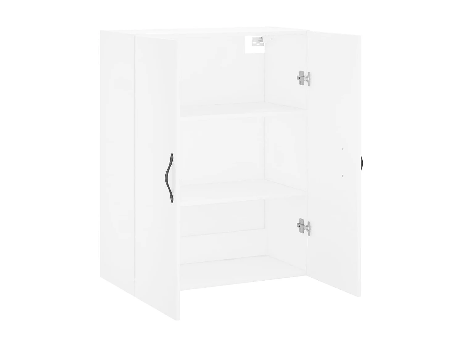 Armoire murale blanc 69,5x34x90 cm bois d'ingénierie