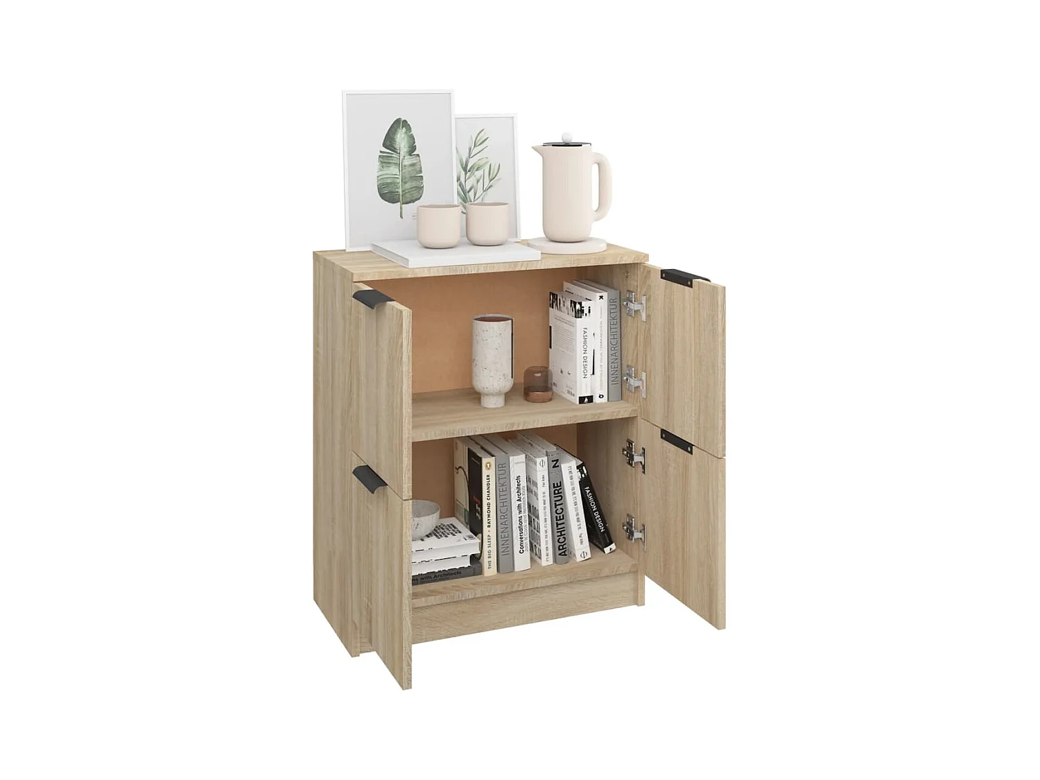 Buffet Chêne sonoma 60x30x70 cm Bois d'ingénierie