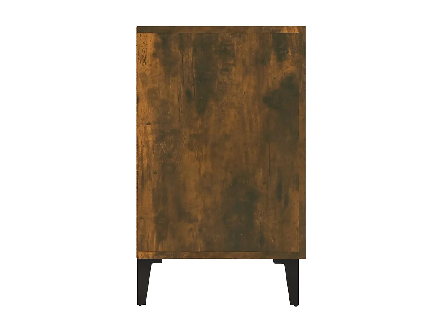 Buffet chêne fumé 100x36x60 cm bois d'ingénierie