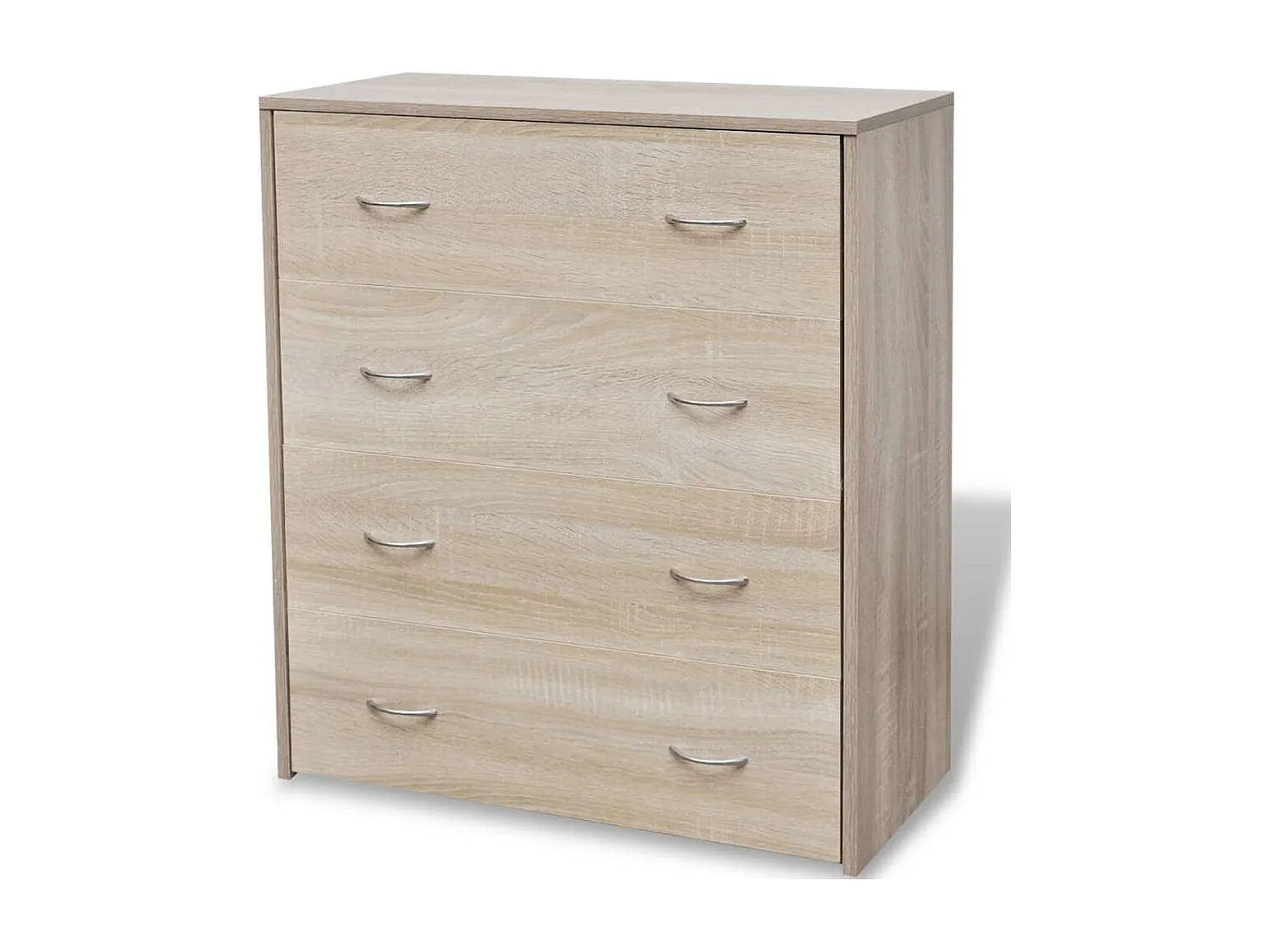 Buffet avec 4 tiroirs 60 x 30,5 x 71 cm Couleur de chêne