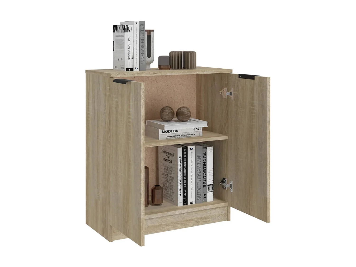 Credenza in rovere Sonoma 60x30x70 cm in legno ingegnerizzato