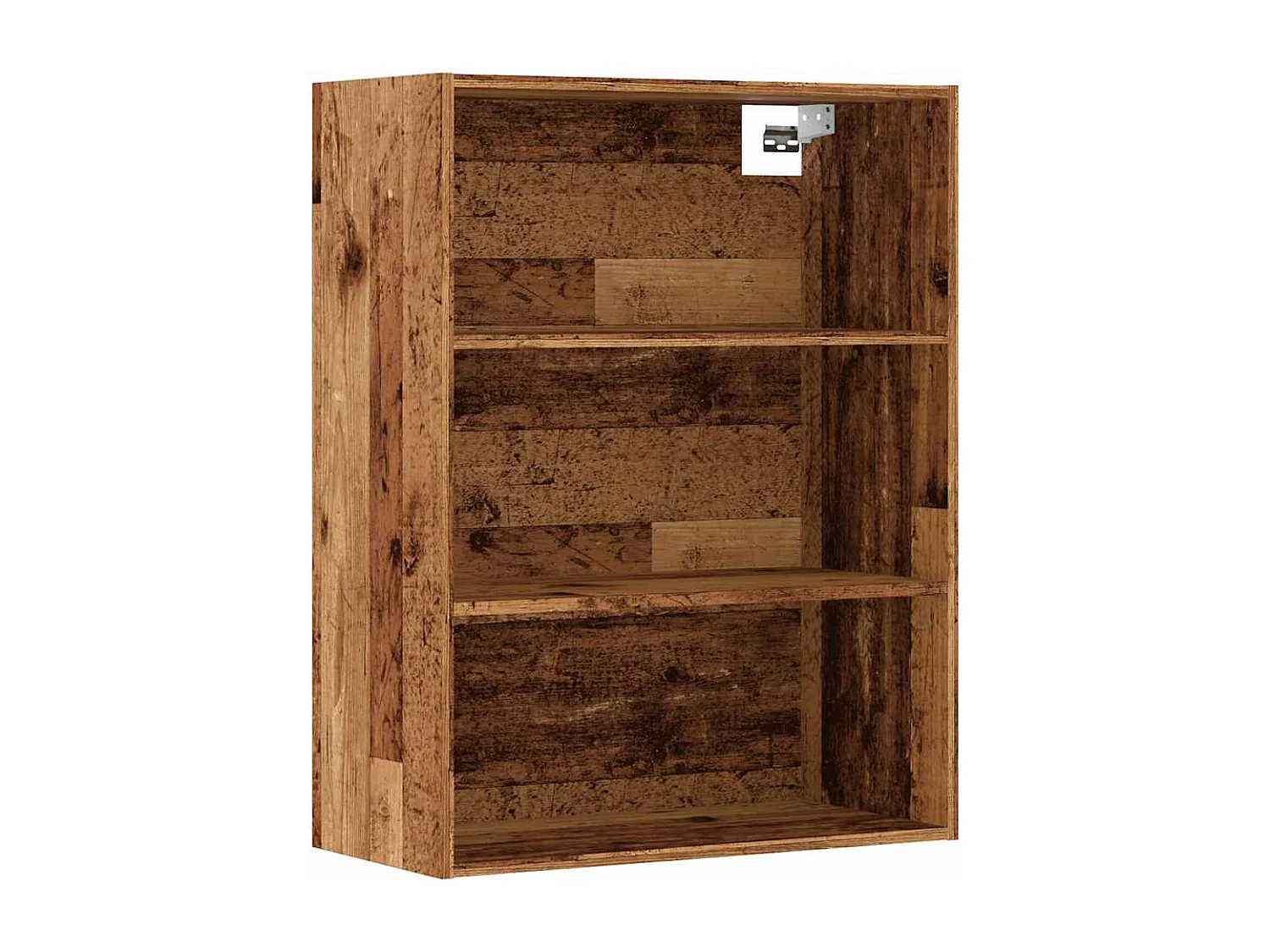 Armoire murale suspendue vieux bois 69,5x32,5x90 cm