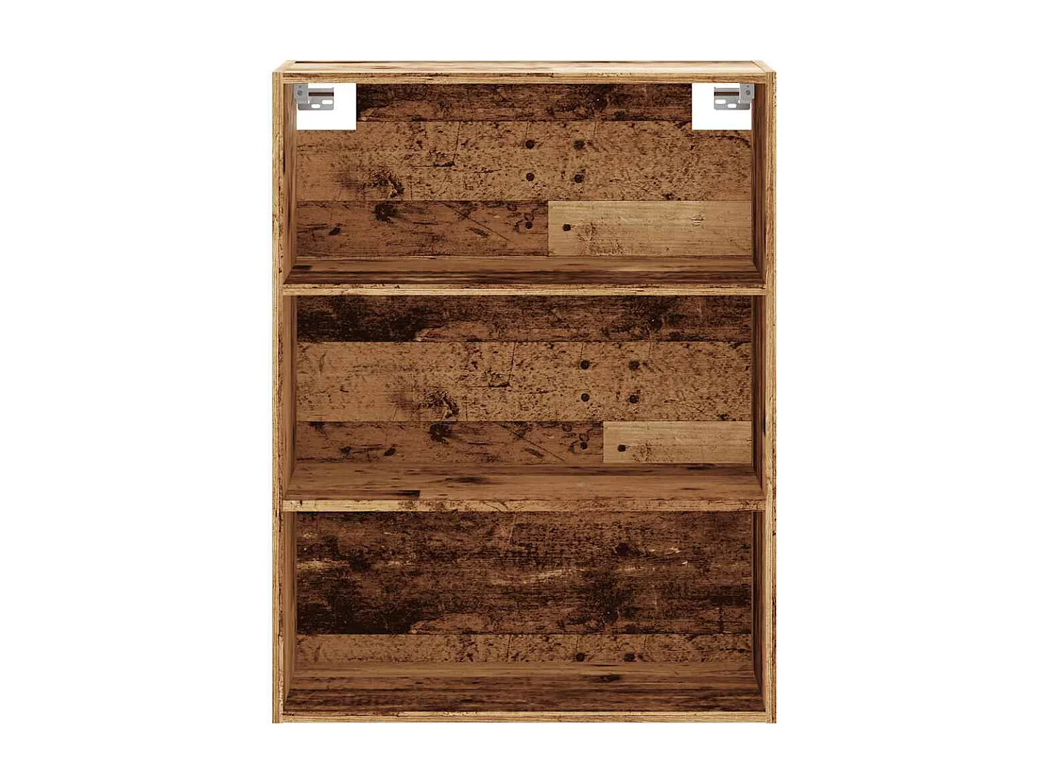 Armoire murale suspendue vieux bois 69,5x32,5x90 cm