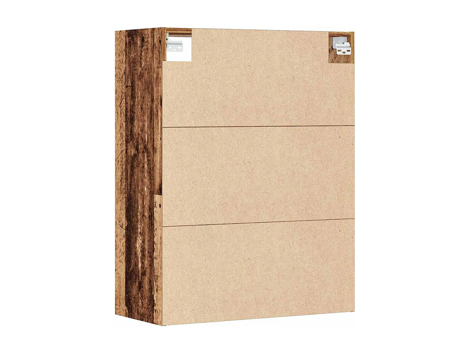 Armoire murale suspendue vieux bois 69,5x32,5x90 cm