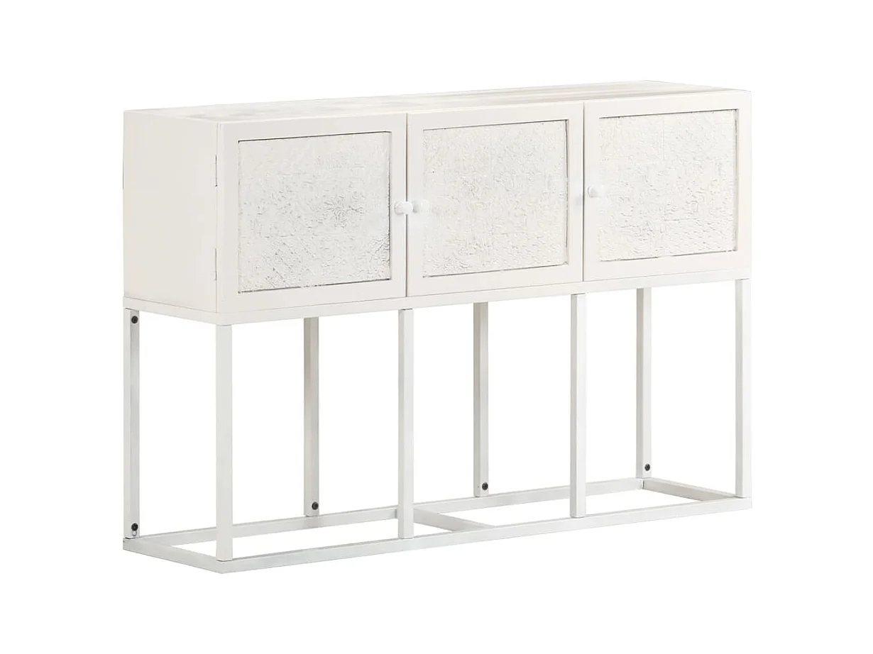 Credenza 115x30x76 cm Legno massello di mango