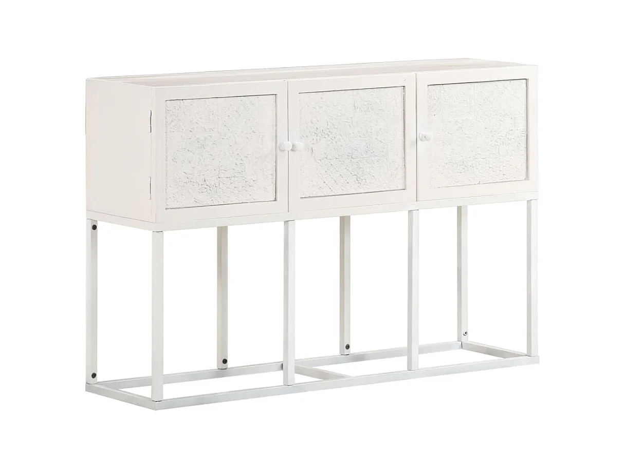 Credenza 115x30x76 cm Legno massello di mango