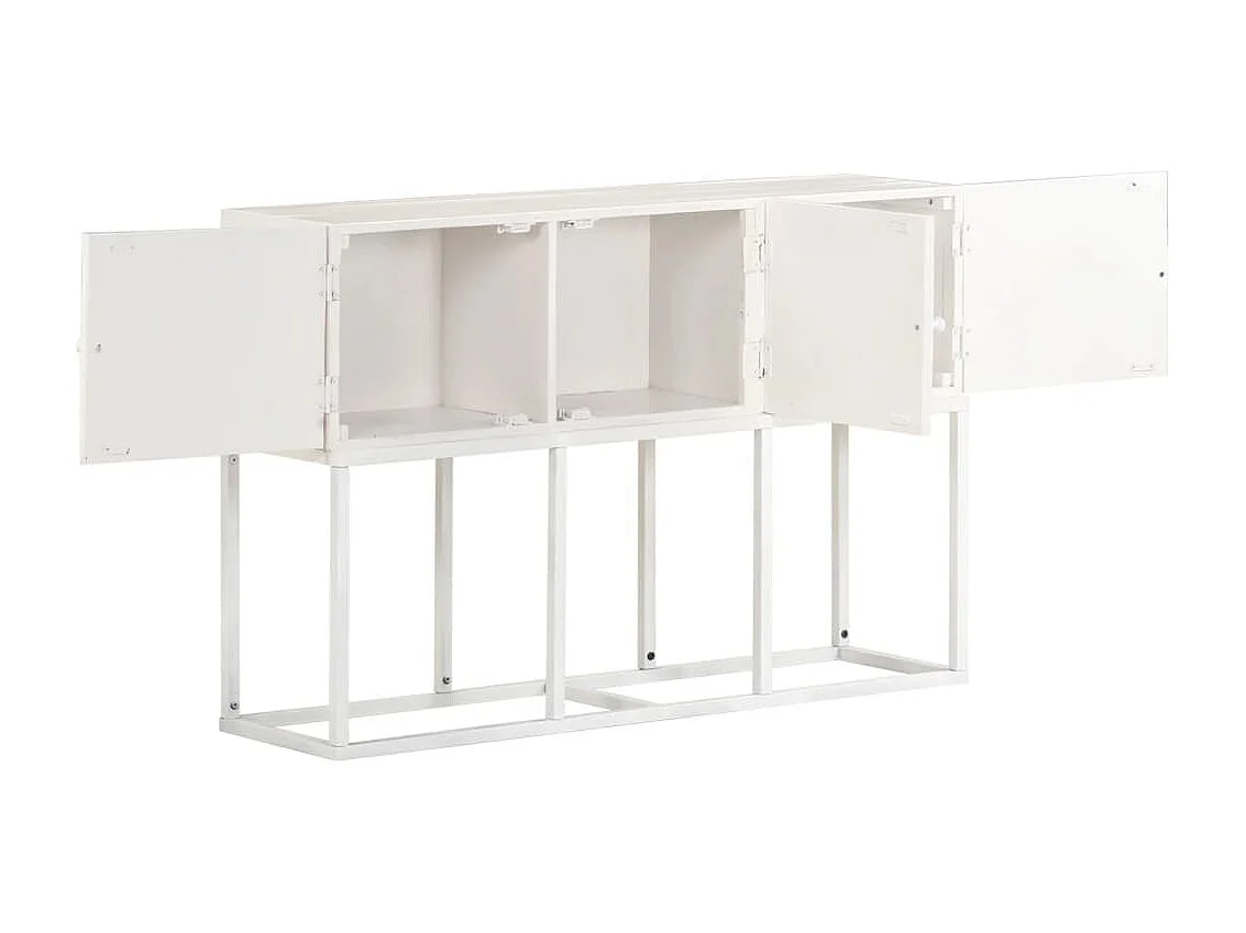 Credenza 115x30x76 cm Legno massello di mango