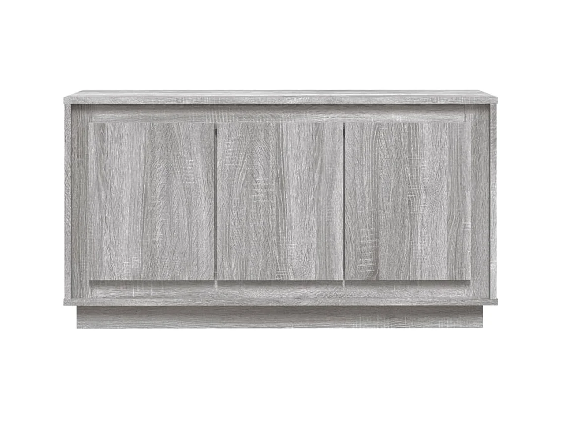 Buffet sonoma gris 102x35x55 cm bois d'ingénierie