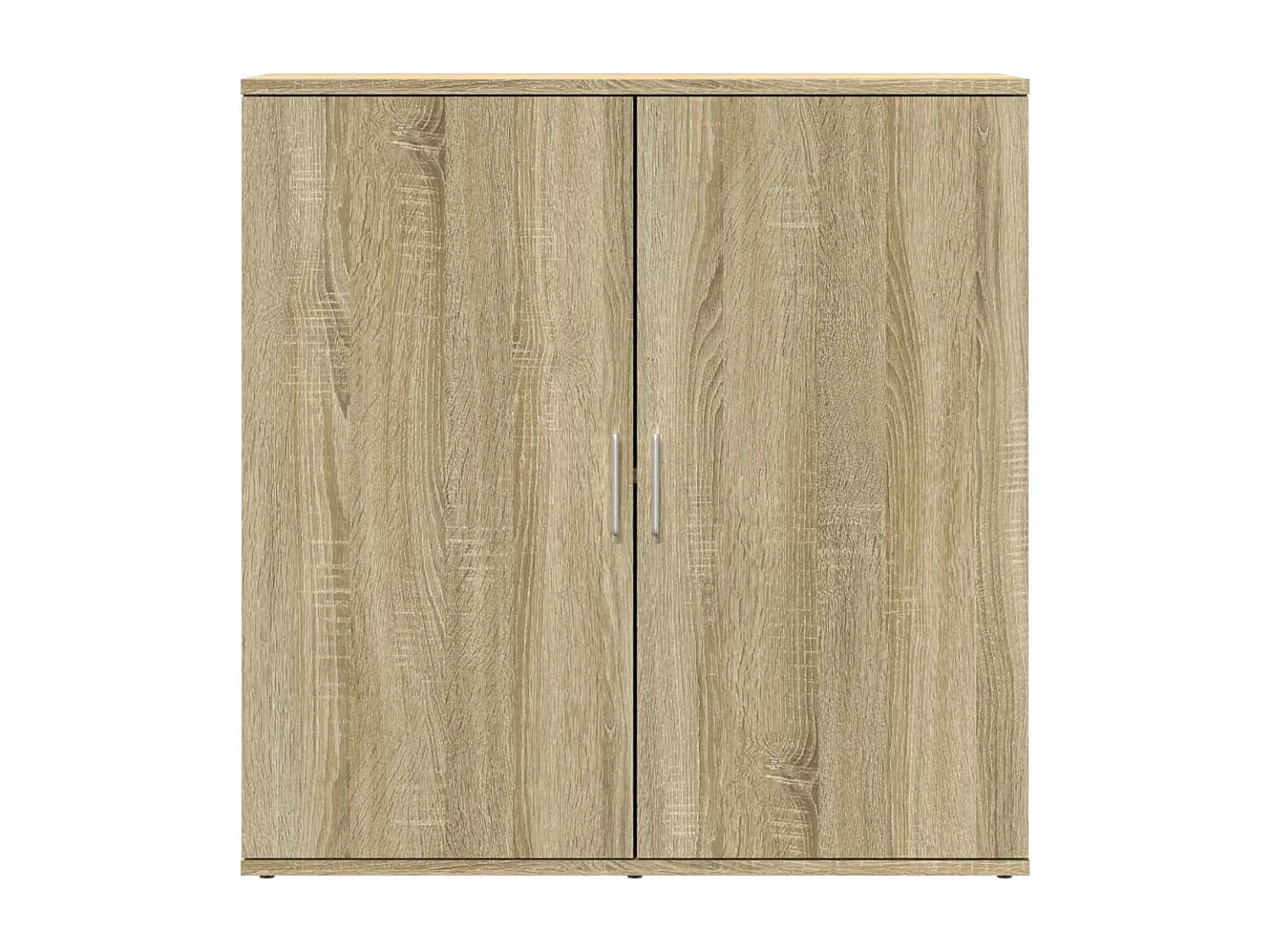 Buffets 2 pcs chêne sonoma 79x38x80 cm bois d'ingénierie