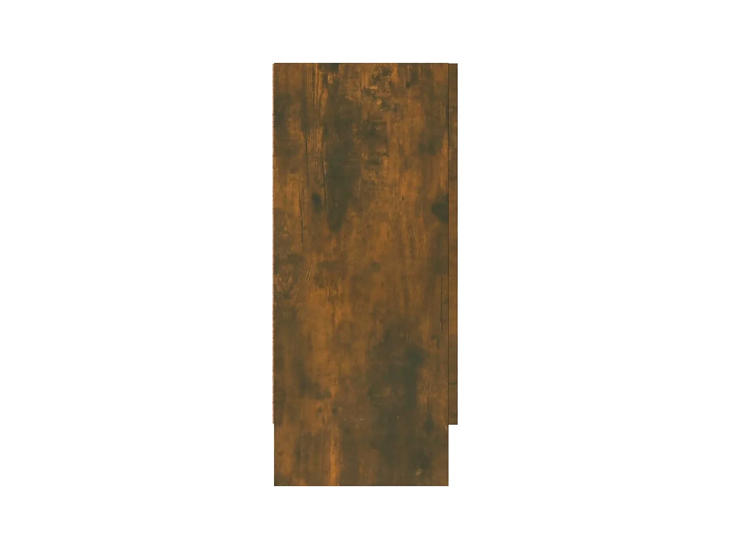 Armoire à vitrine Chêne fumé 120x30,5x70 cm Bois d'ingénierie