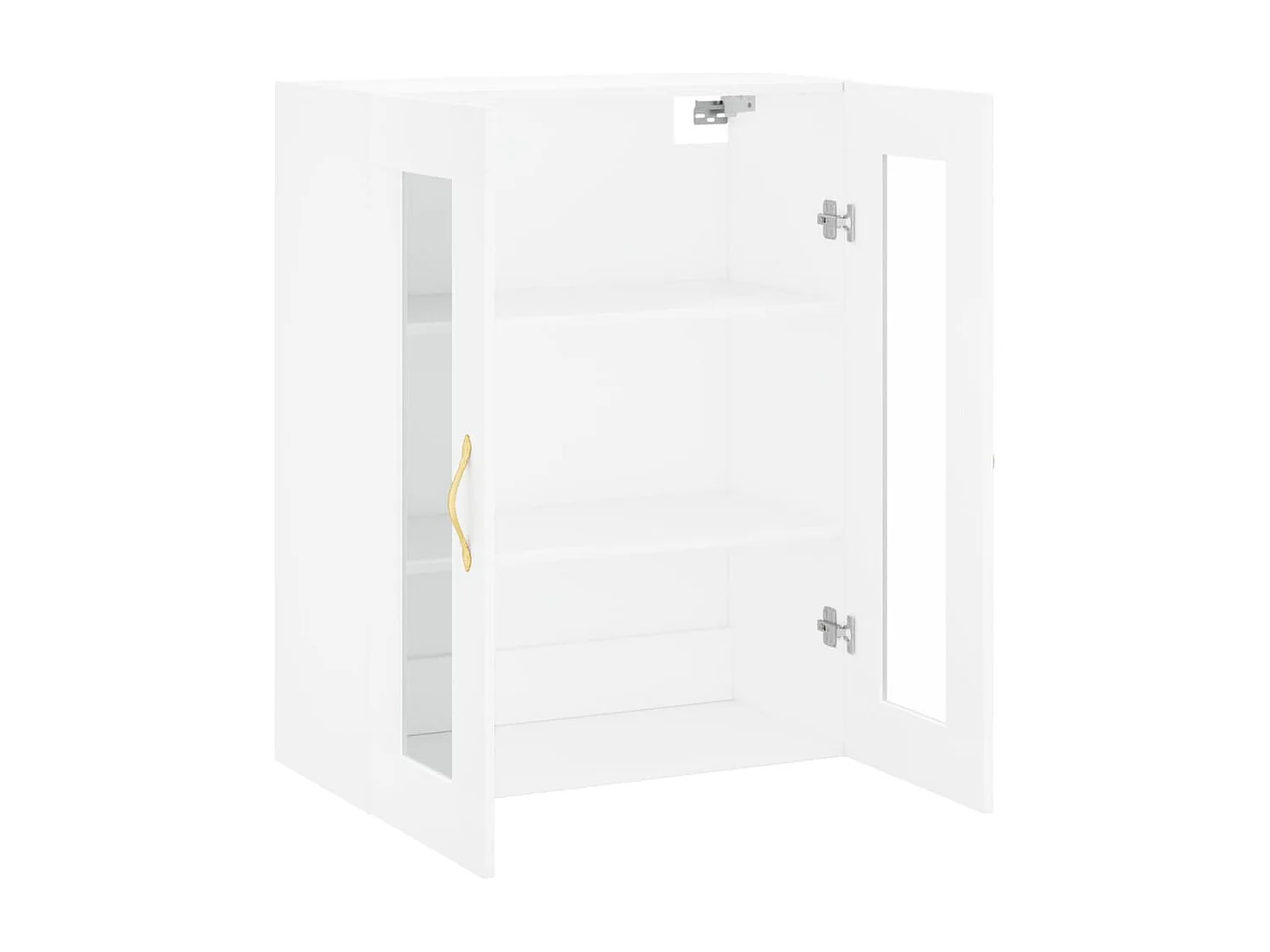 Armoire murale blanc 69,5x34x90 cm