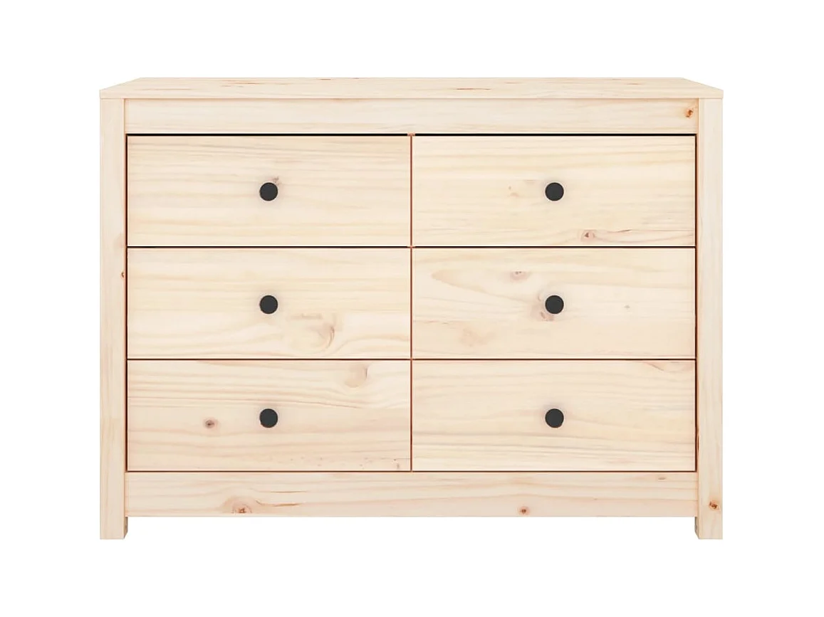 Armoire latérale 100x40x72 cm Bois de pin massif