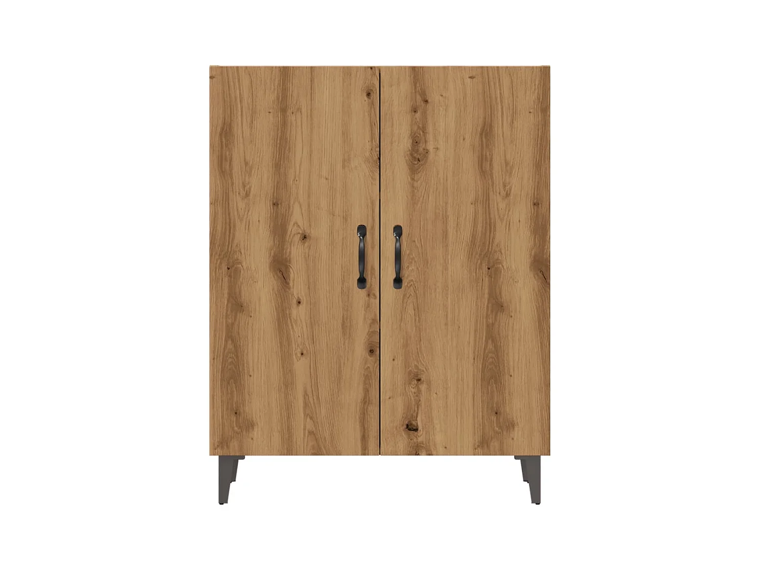 Credenza artigianale in rovere 70x34x90 cm in legno ingegnerizzato