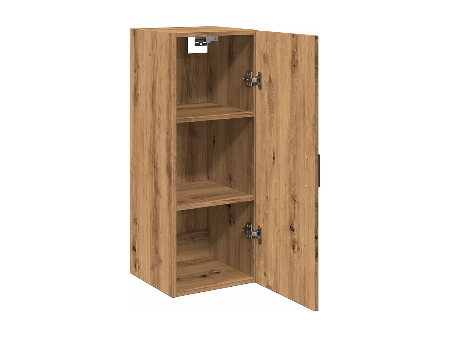 Armoire murale chêne artisanal 34,5x34x90 cm bois d'ingénierie