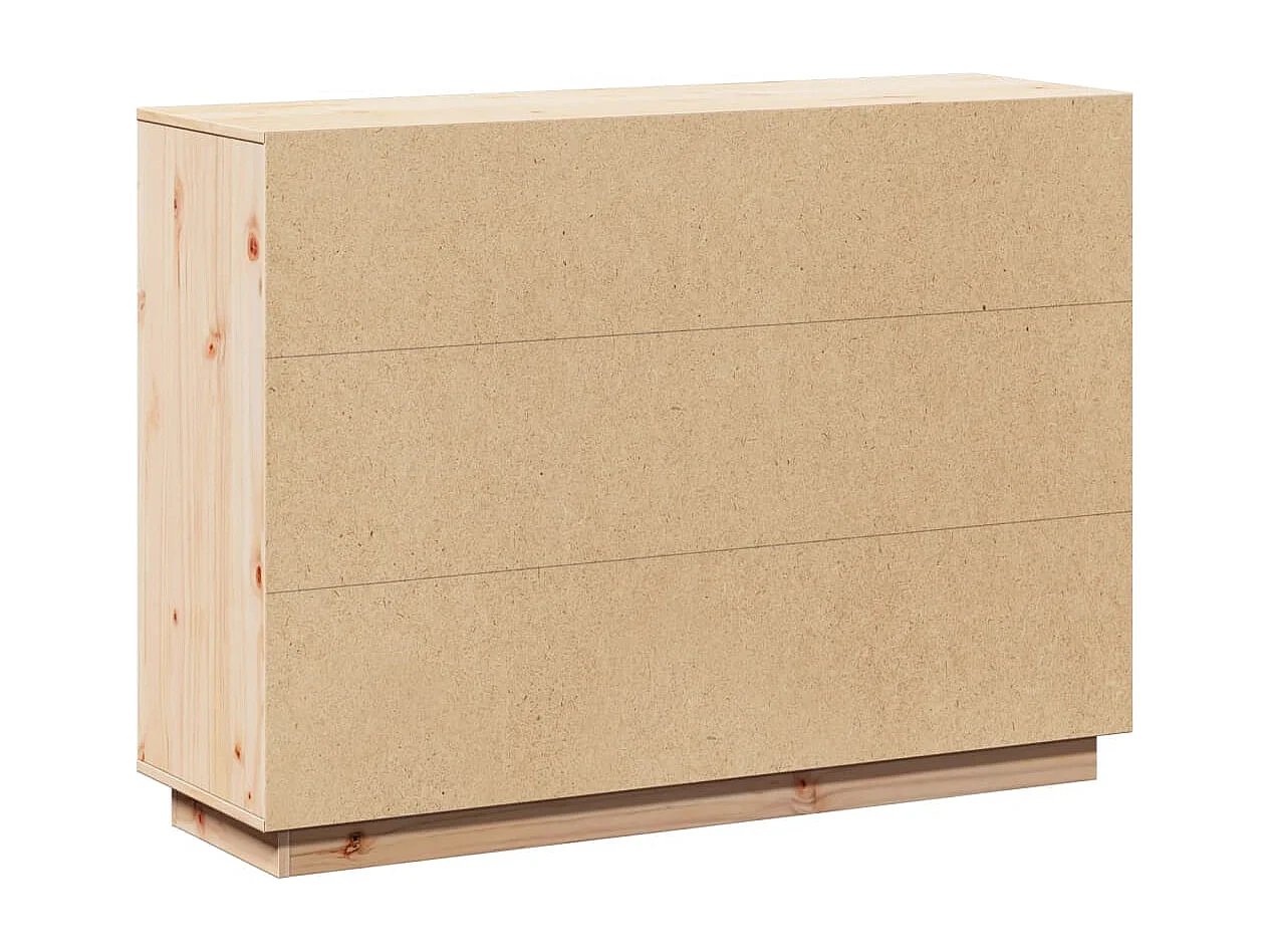 Buffet 110,5x35x80 cm Bois massif de pin