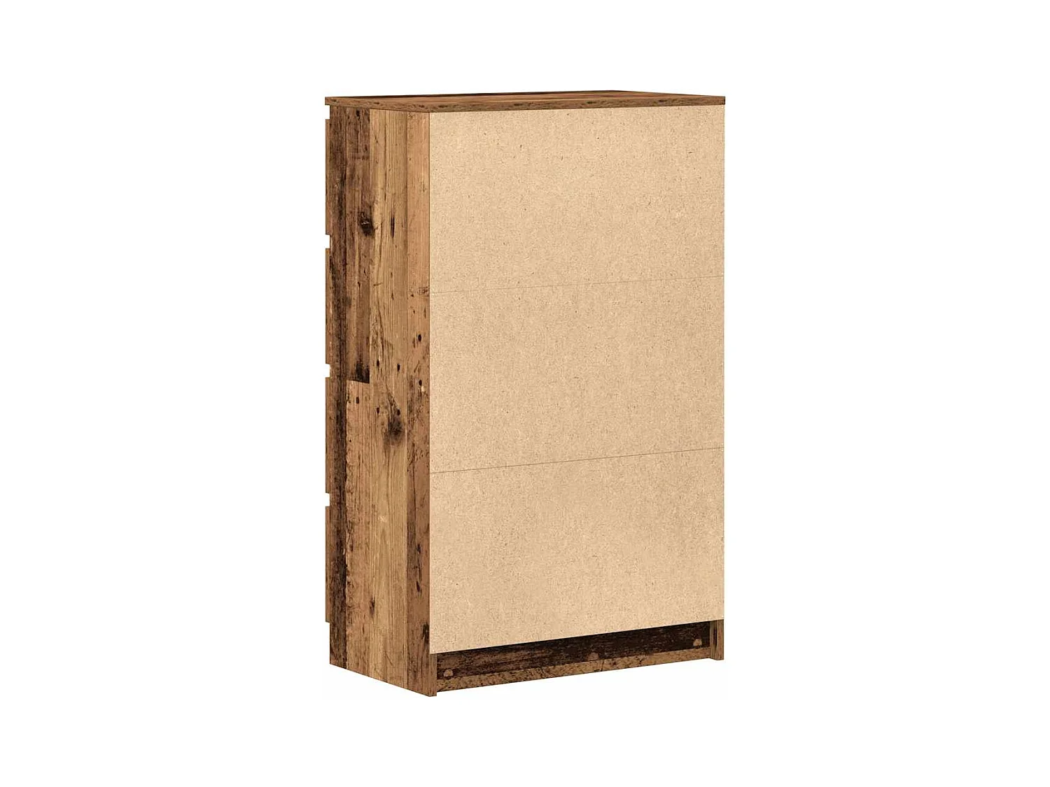 Buffet vieux bois 60x35x98,5 cm bois d'ingénierie