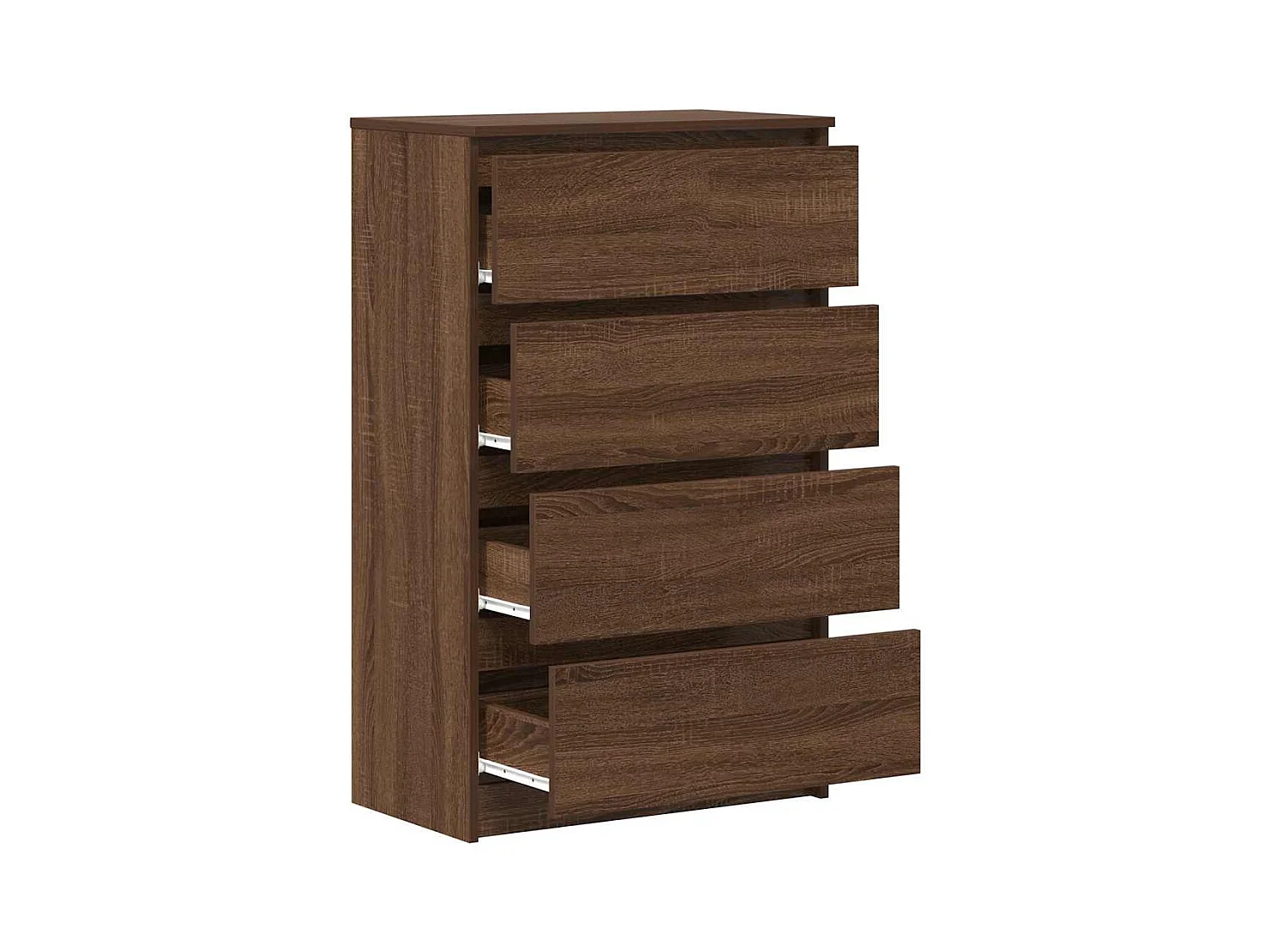 Buffet Chêne marron 60x35x98,5 cm Bois d'ingénierie