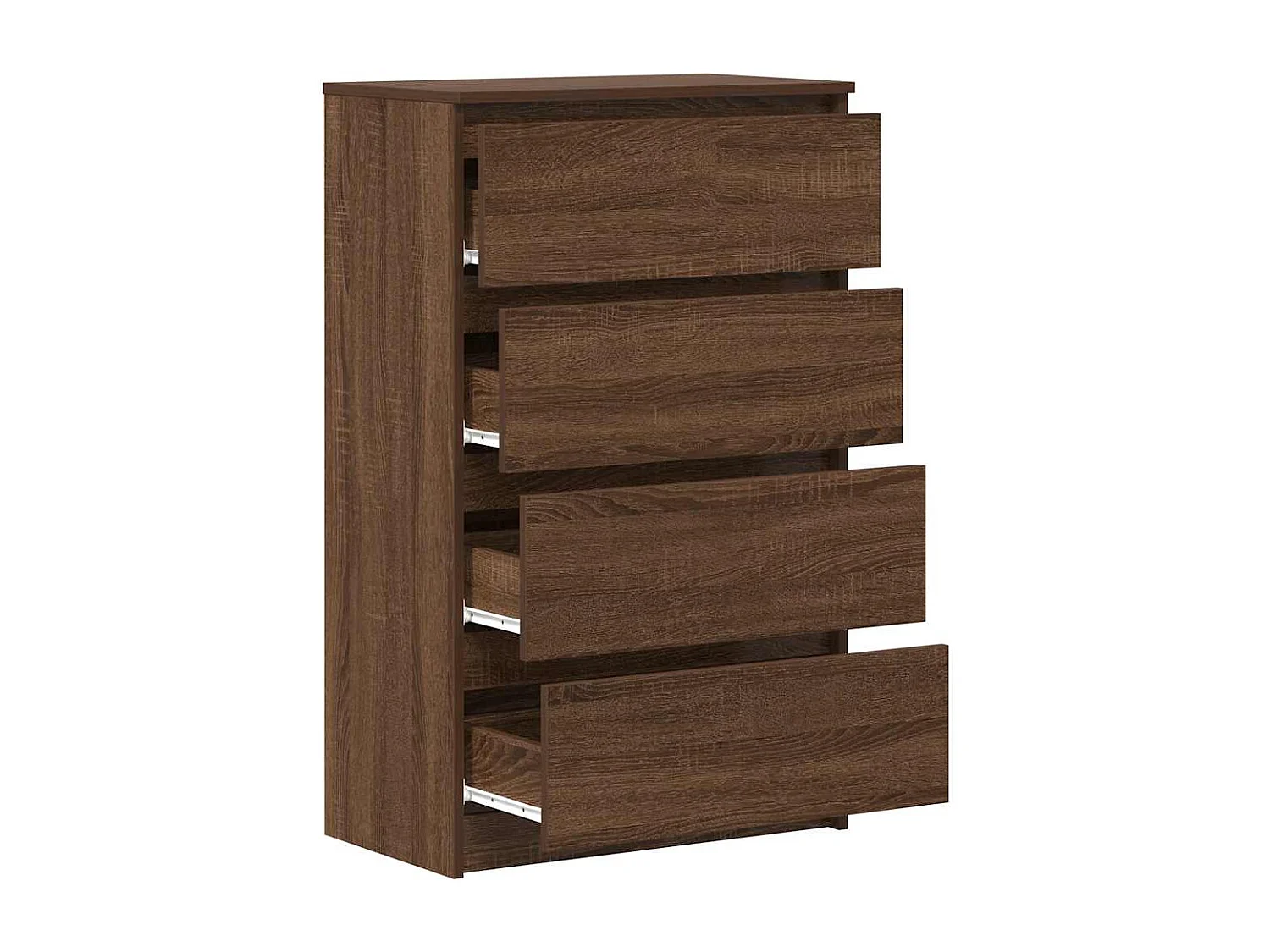Buffet Chêne marron 60x35x98,5 cm Bois d'ingénierie