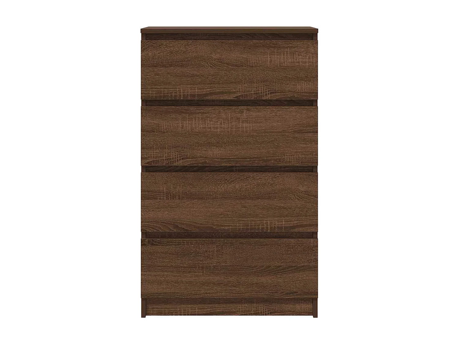 Buffet Chêne marron 60x35x98,5 cm Bois d'ingénierie