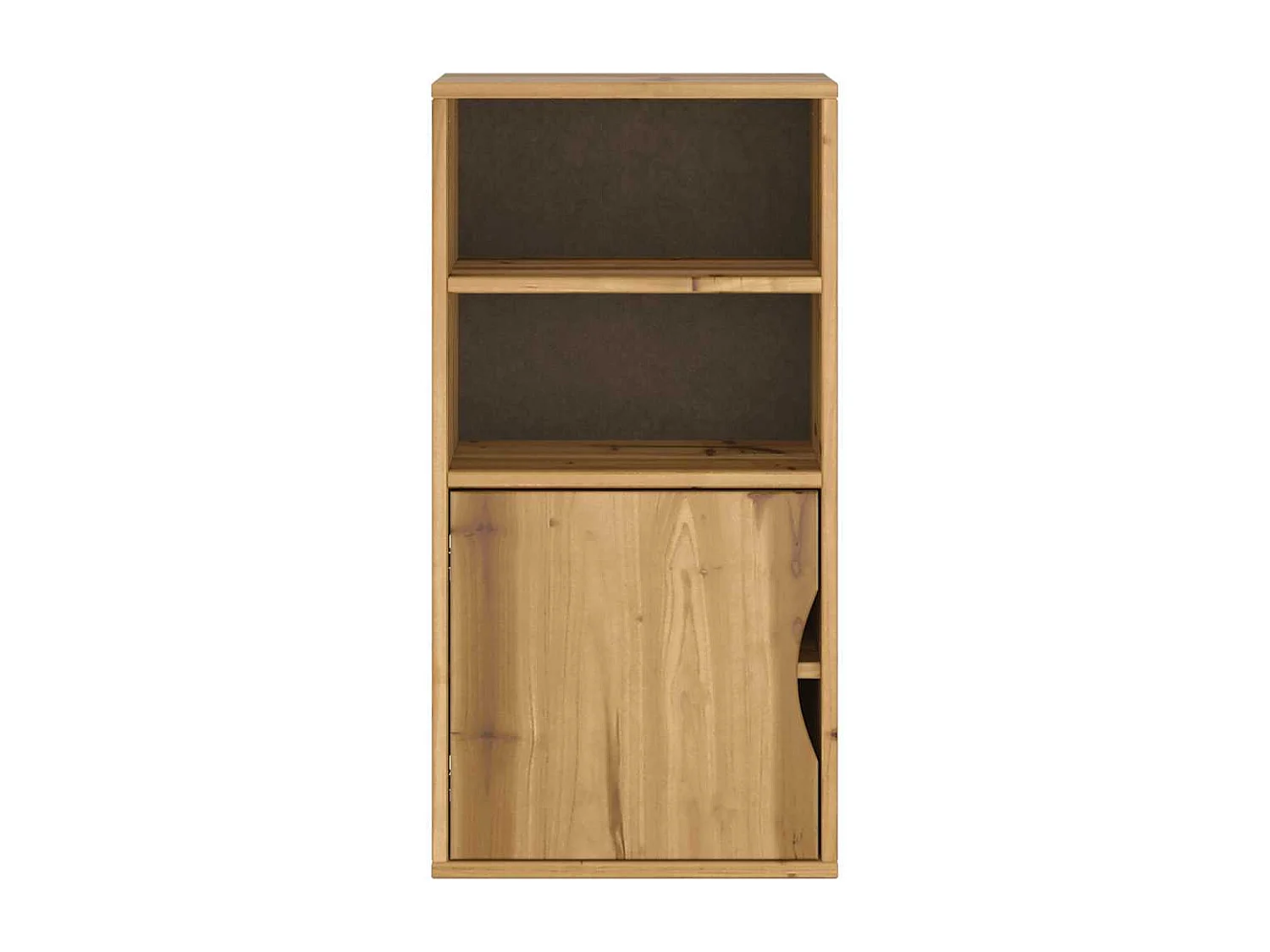 Armoire latérale ODDA 40x24x79 cm bois massif pin