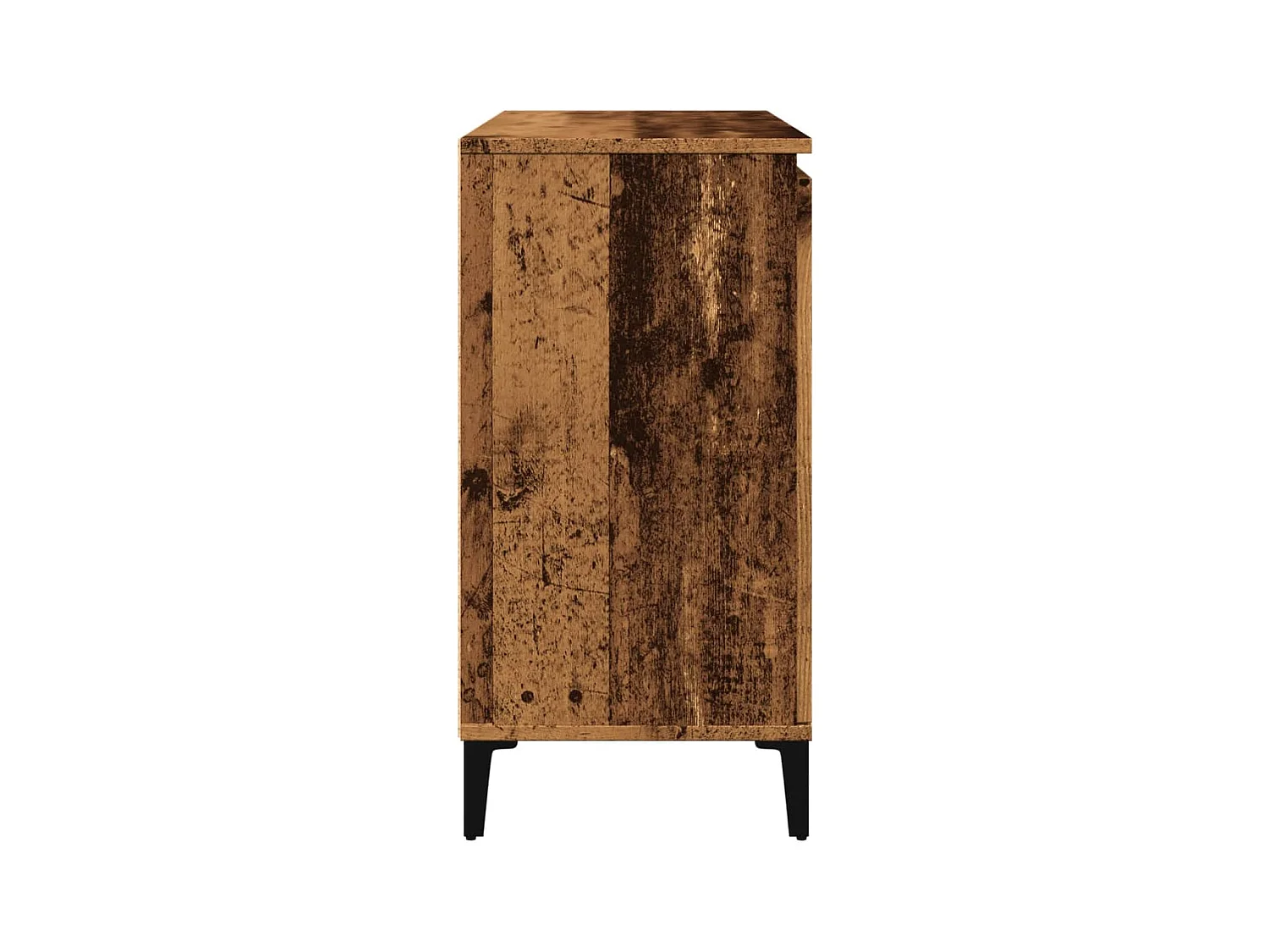 Buffet vieux bois 102x35x70 cm bois d'ingénierie