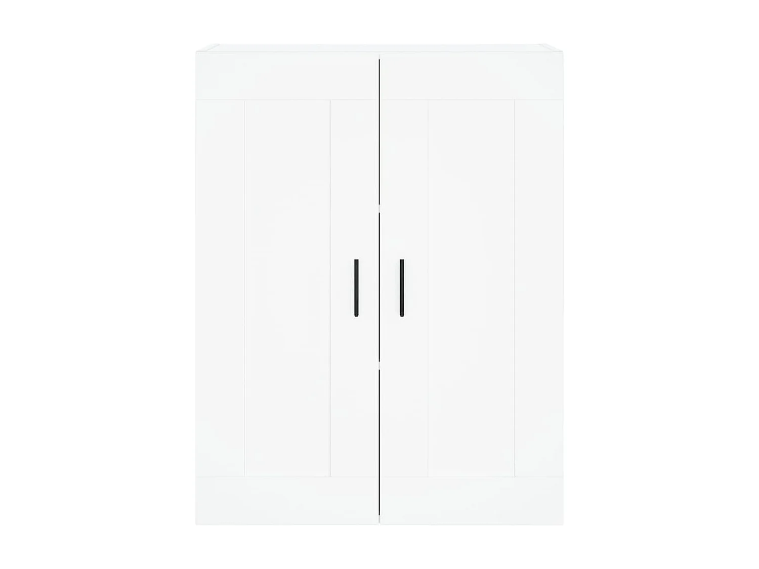 Armoire murale blanc 69,5x34x90 cm bois d'ingénierie