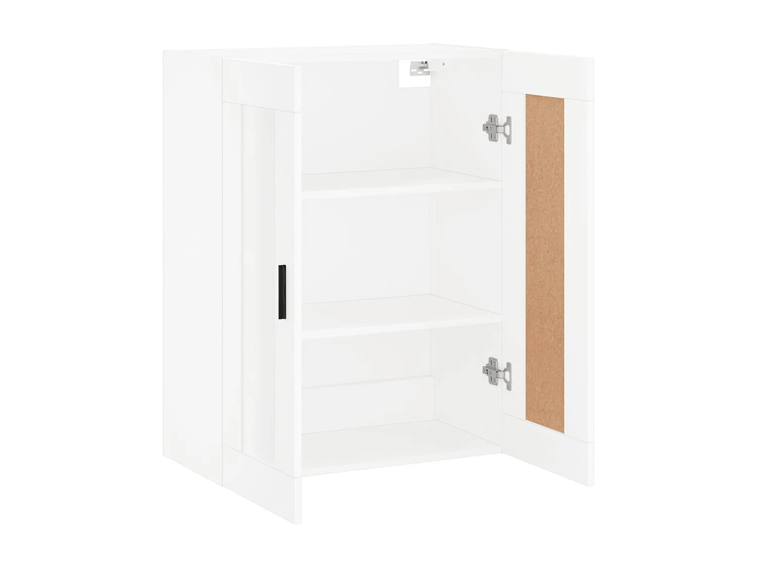 Armoire murale blanc 69,5x34x90 cm bois d'ingénierie