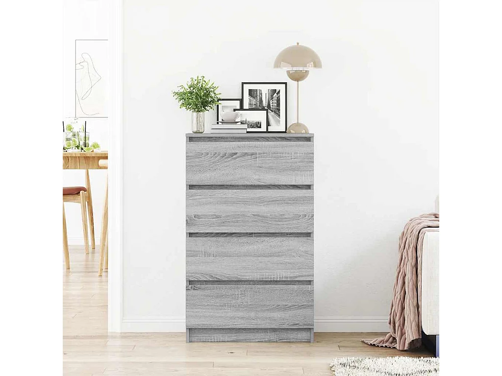 Buffet Sonoma gris 60x35x98,5 cm Bois d'ingénierie