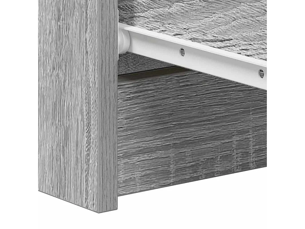 Buffet Sonoma gris 60x35x98,5 cm Bois d'ingénierie