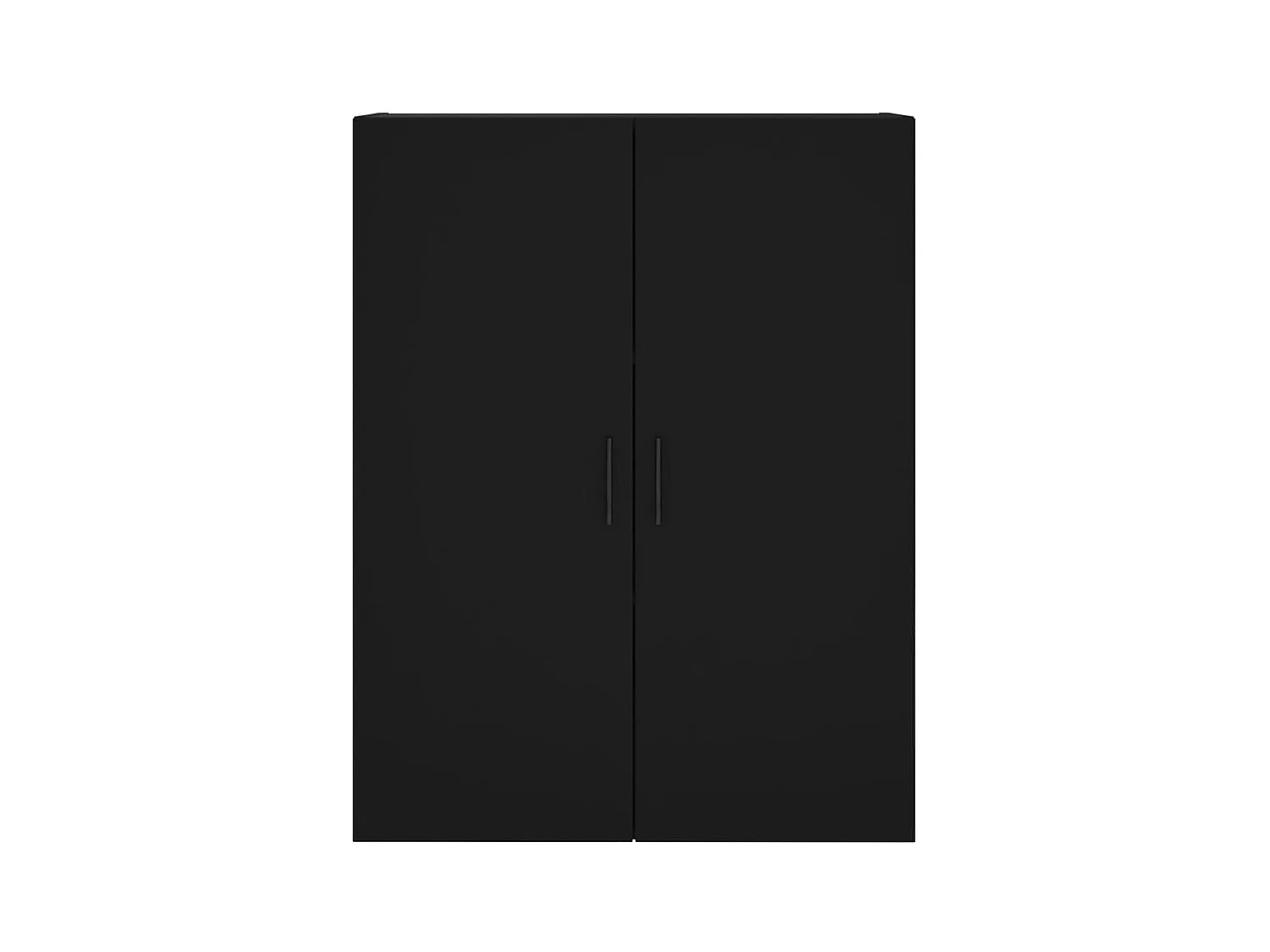Armoire murale noir 69,5x34x90 cm