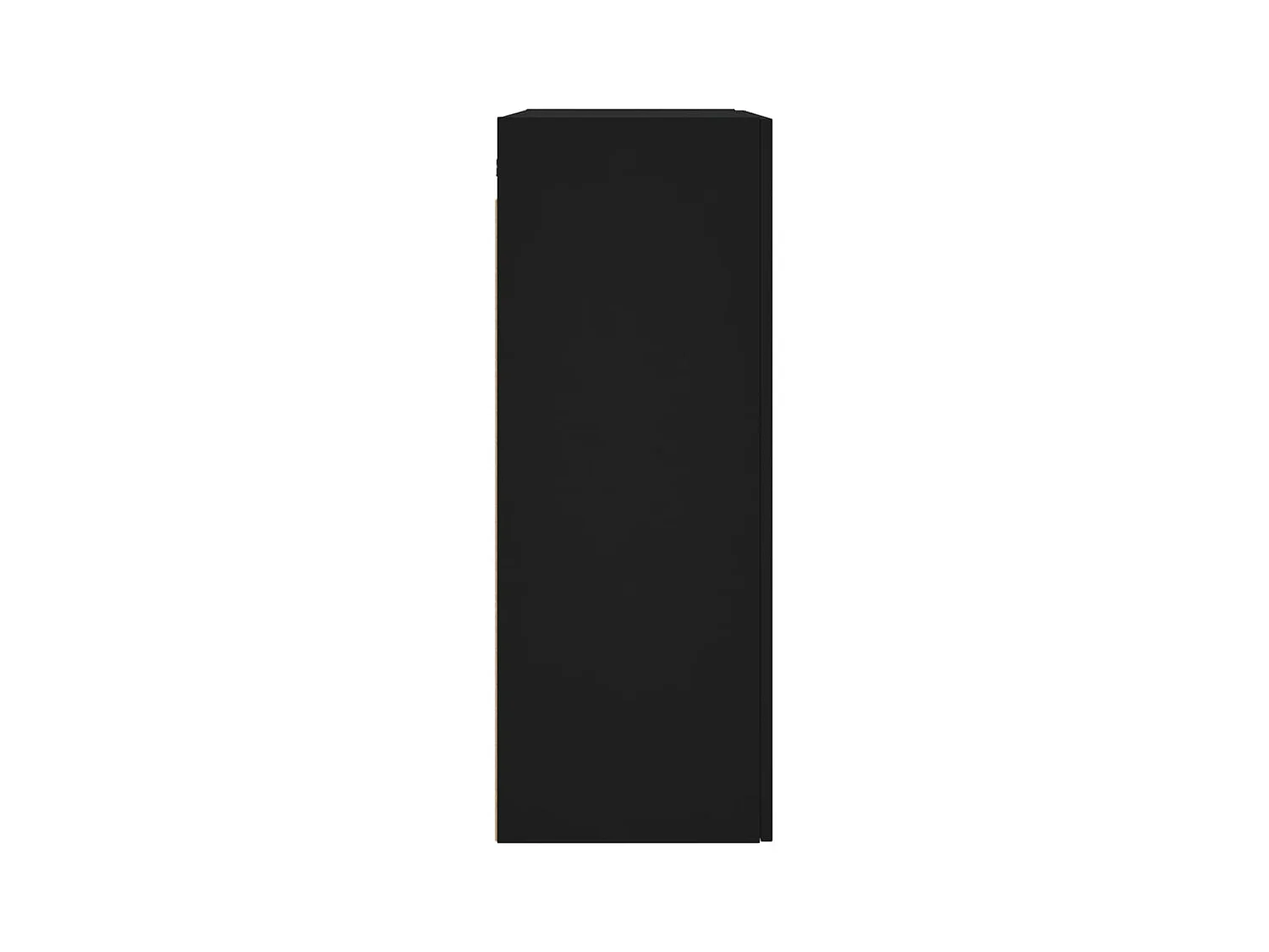 Armoire murale noir 69,5x34x90 cm