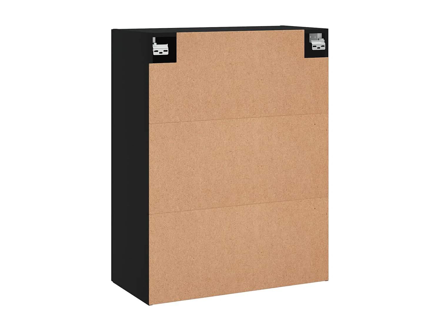 Armoire murale noir 69,5x34x90 cm