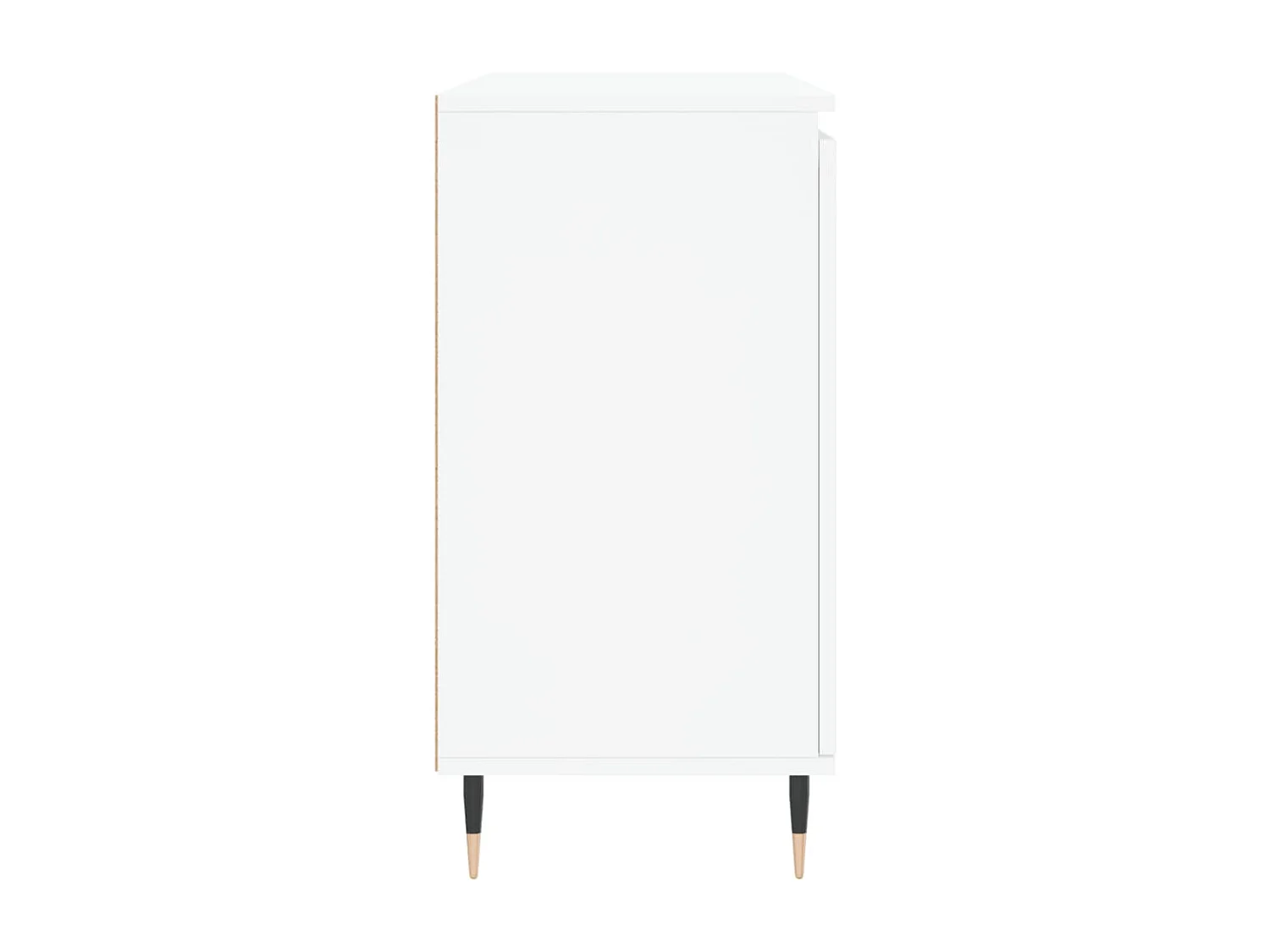 Buffet blanc 104x35x70 cm bois d'ingénierie