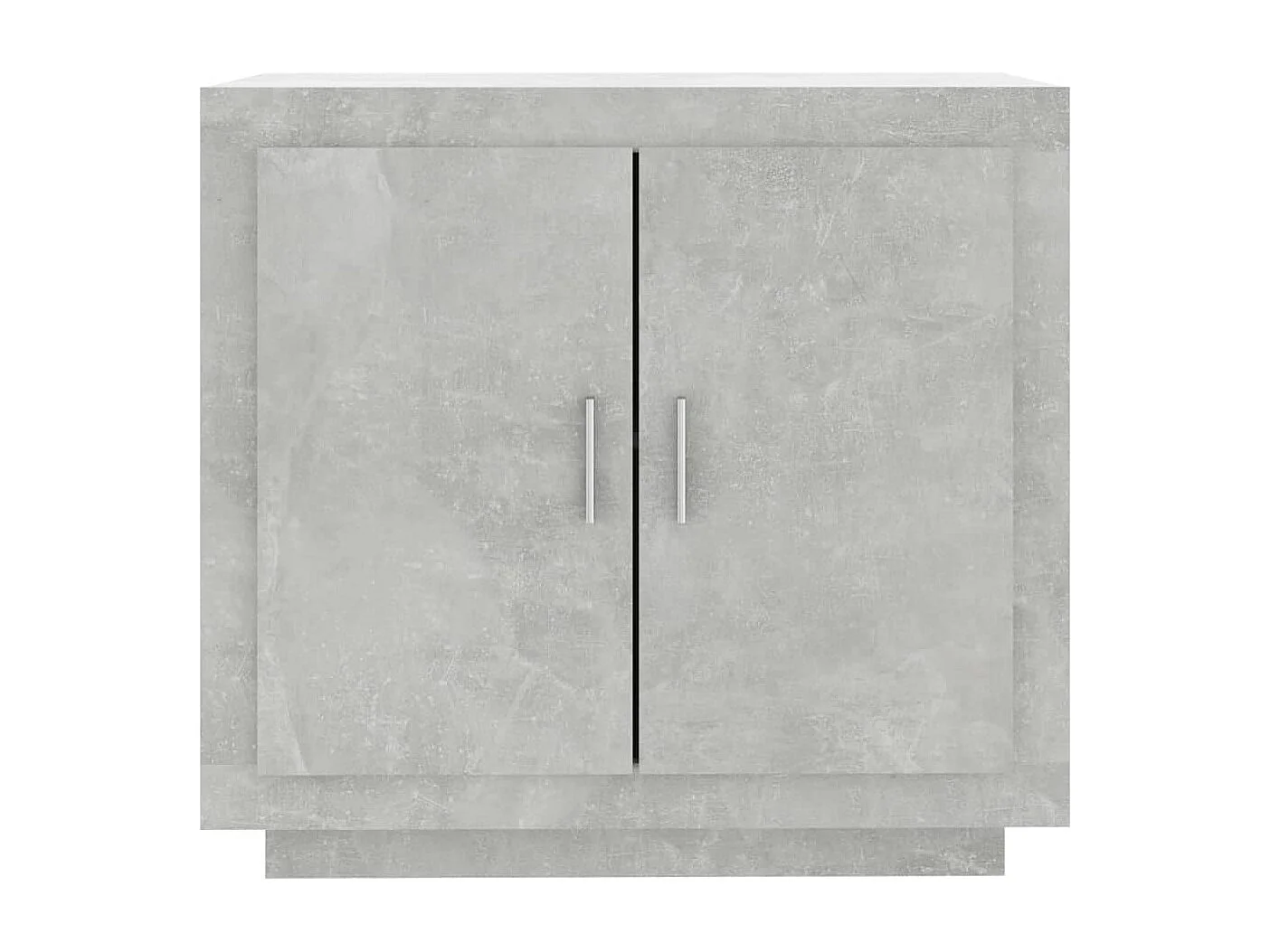 Buffet Gris béton 80x40x75 cm Bois d'ingénierie