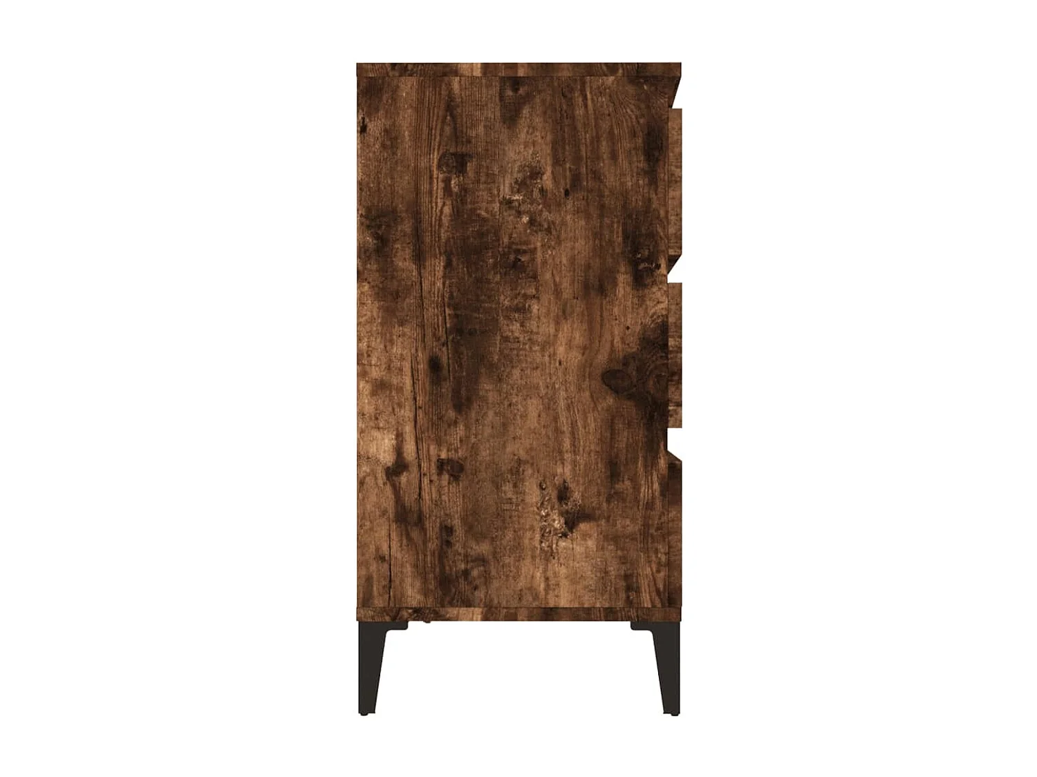 Credenza in rovere affumicato 60x35x70 cm in legno ingegnerizzato