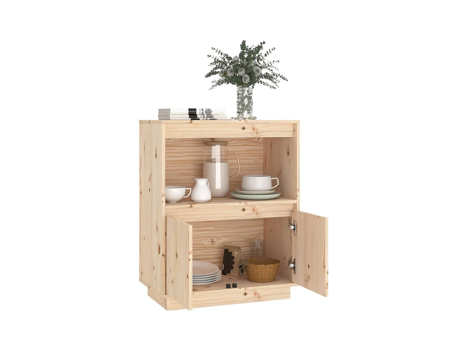 Buffet 60x34x75 cm Bois massif de pin