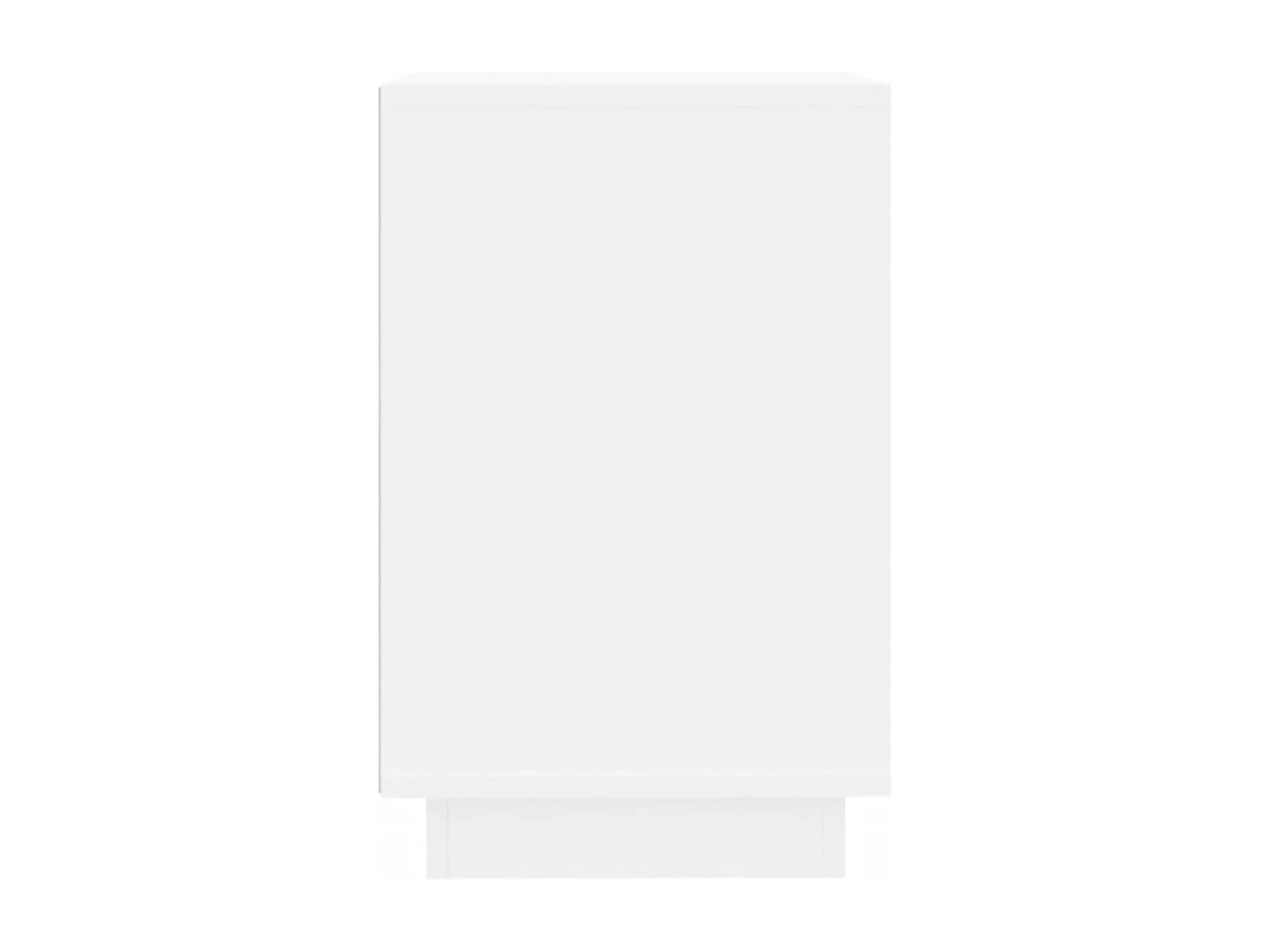 Credenza bianca 102x35x60 cm in legno ingegnerizzato