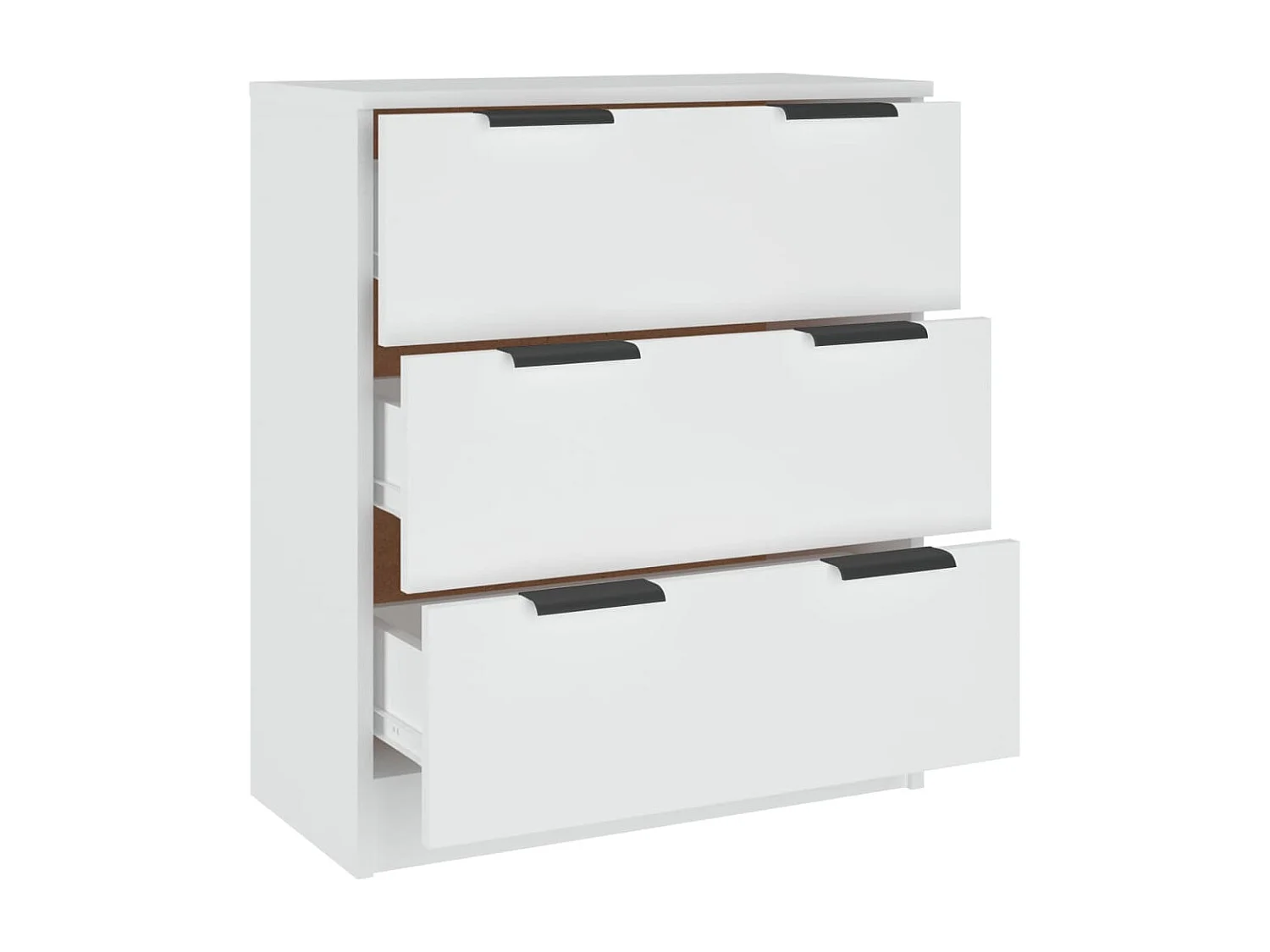 Buffet Blanc 60x30x70 cm Bois d'ingénierie