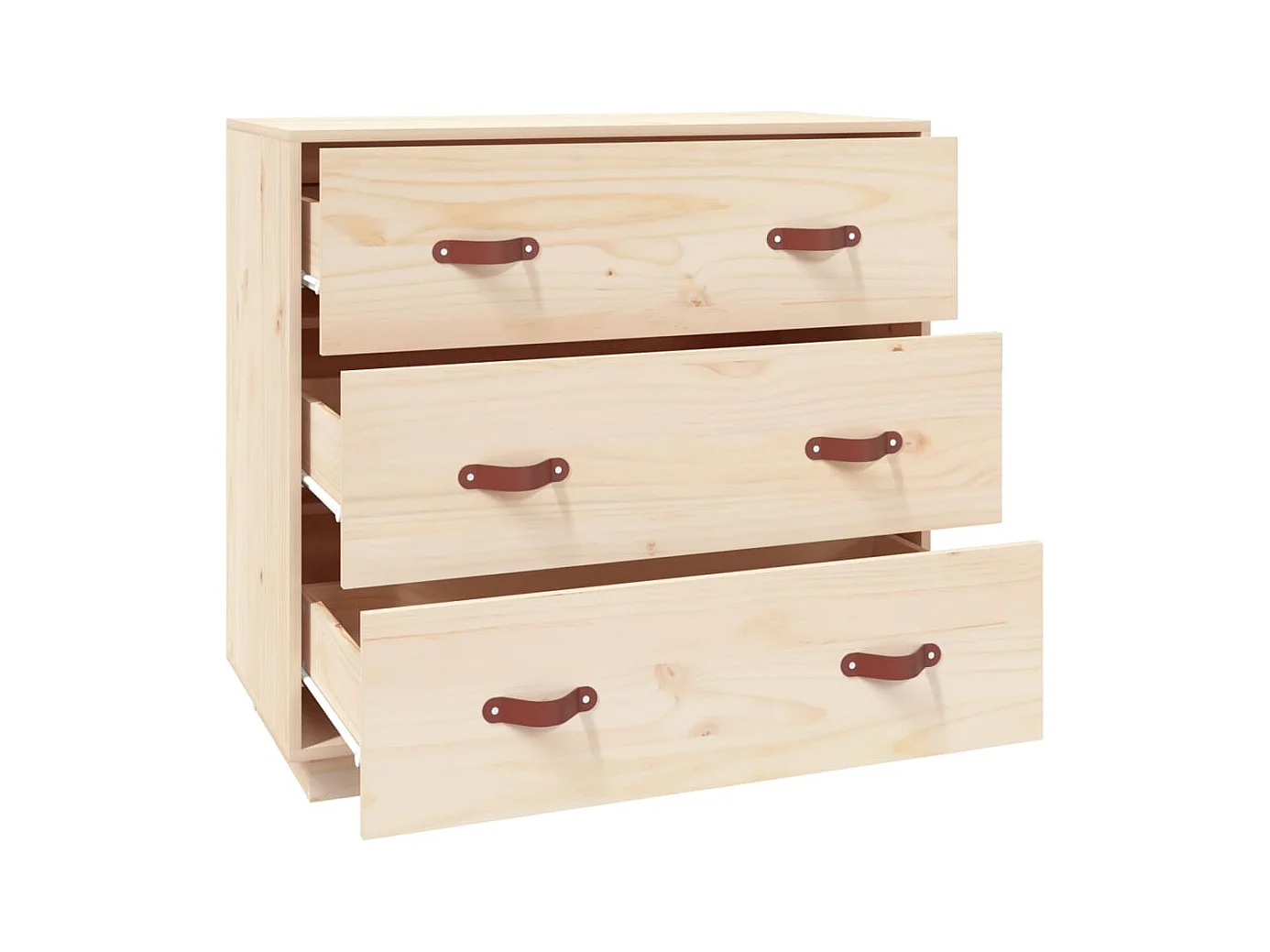 Buffet 80x40x75 cm Bois massif de pin