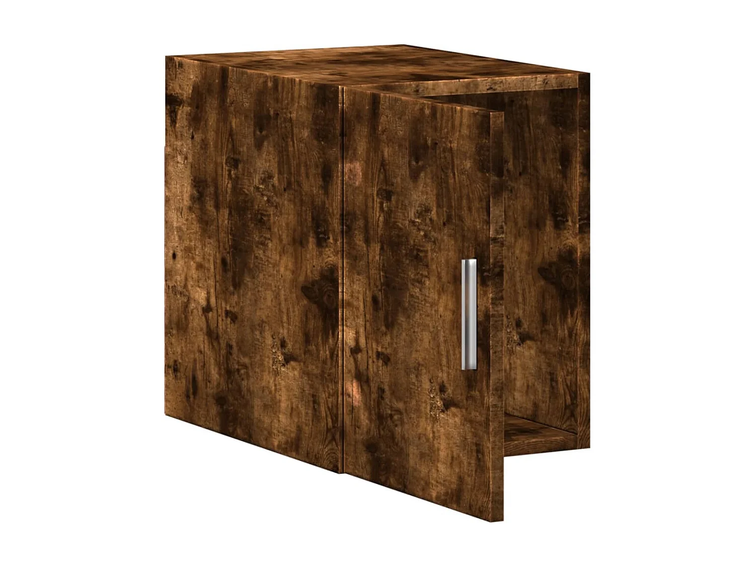 Armoire murale chêne fumé 30x42,5x40 cm bois d'ingénierie