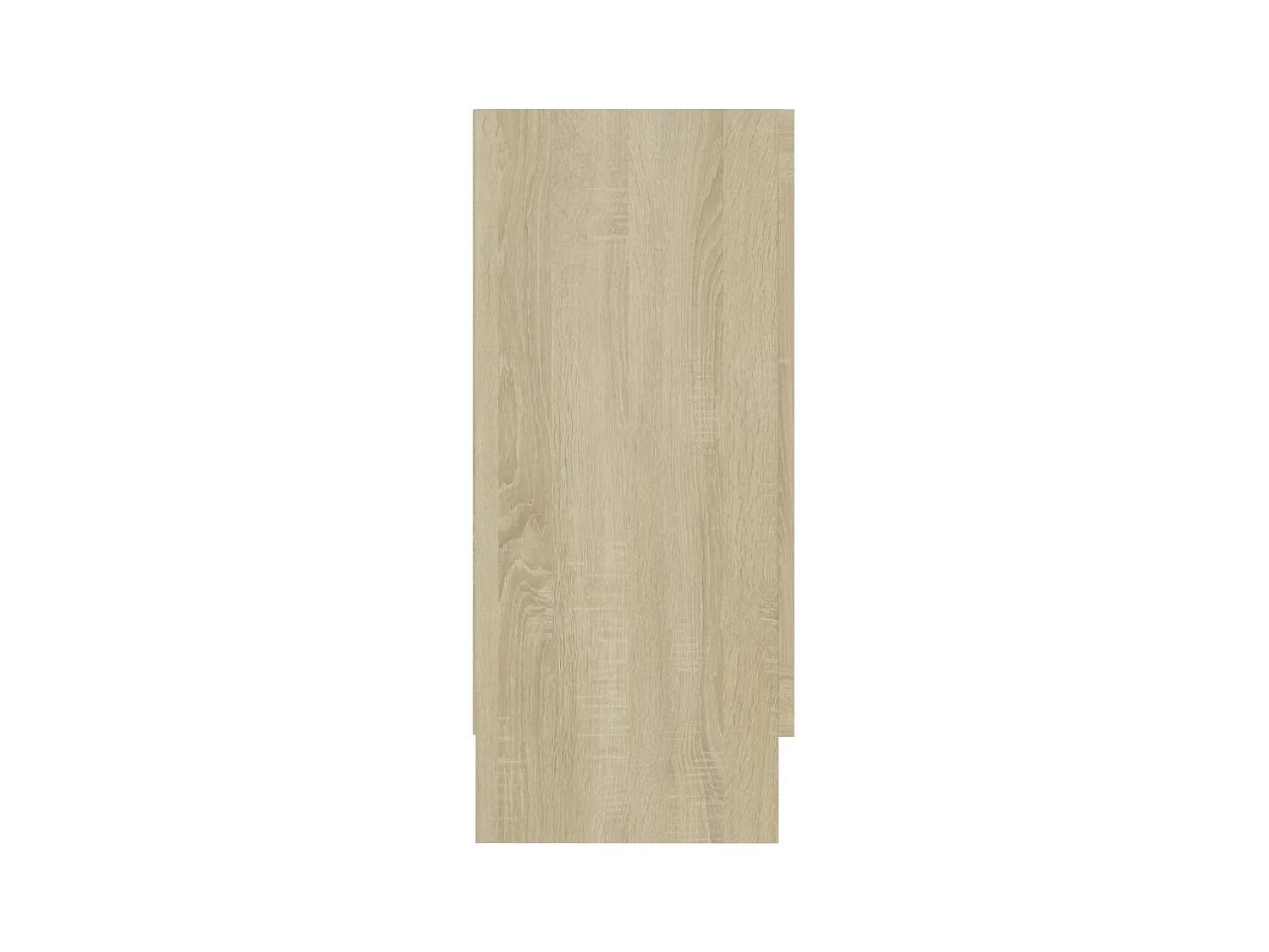 Sonoma Eiken Vitrinekast 120x30,5x70 cm Bewerkt Hout