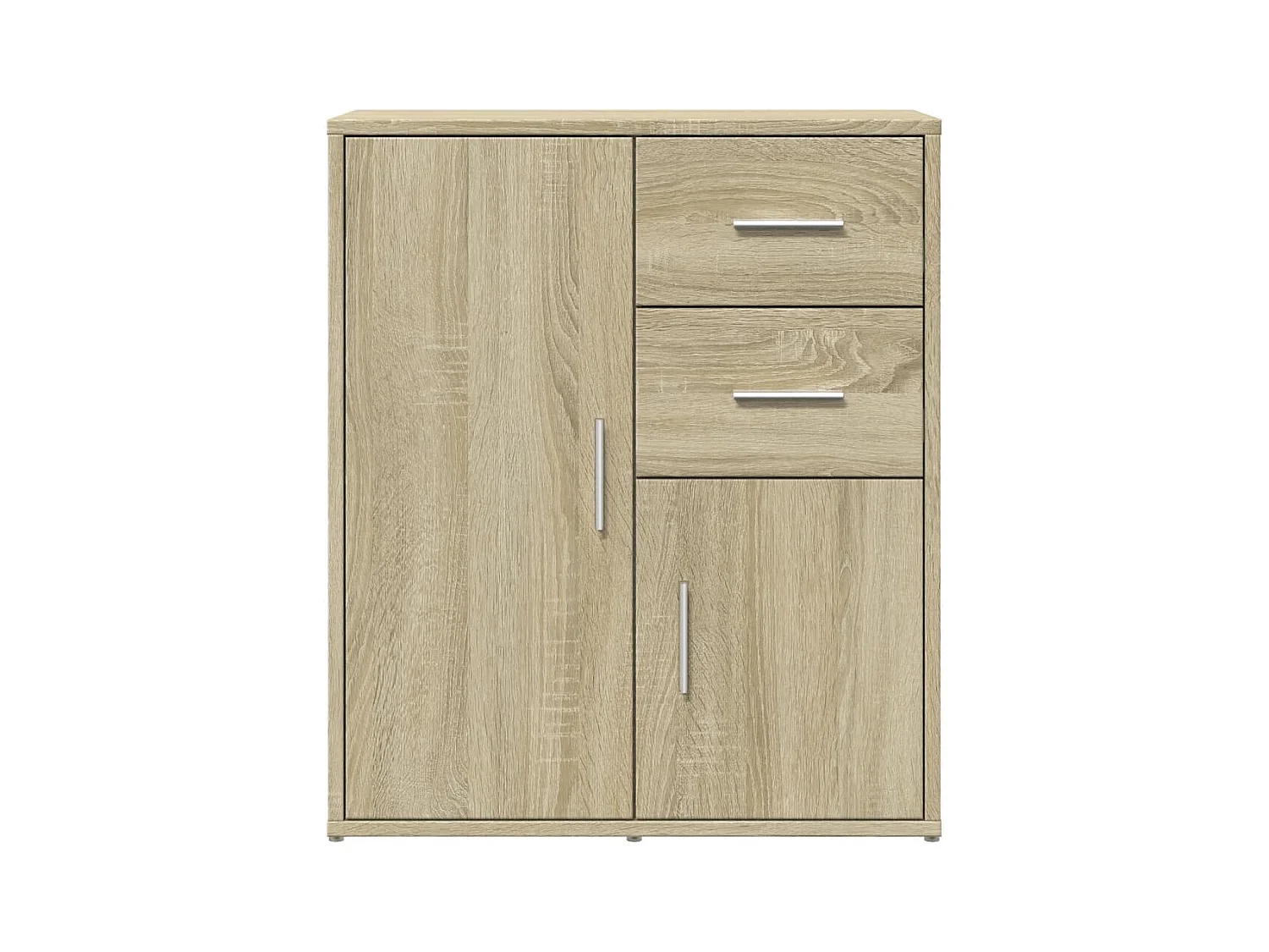 Buffet chêne sonoma 60x31x70 cm bois d'ingénierie