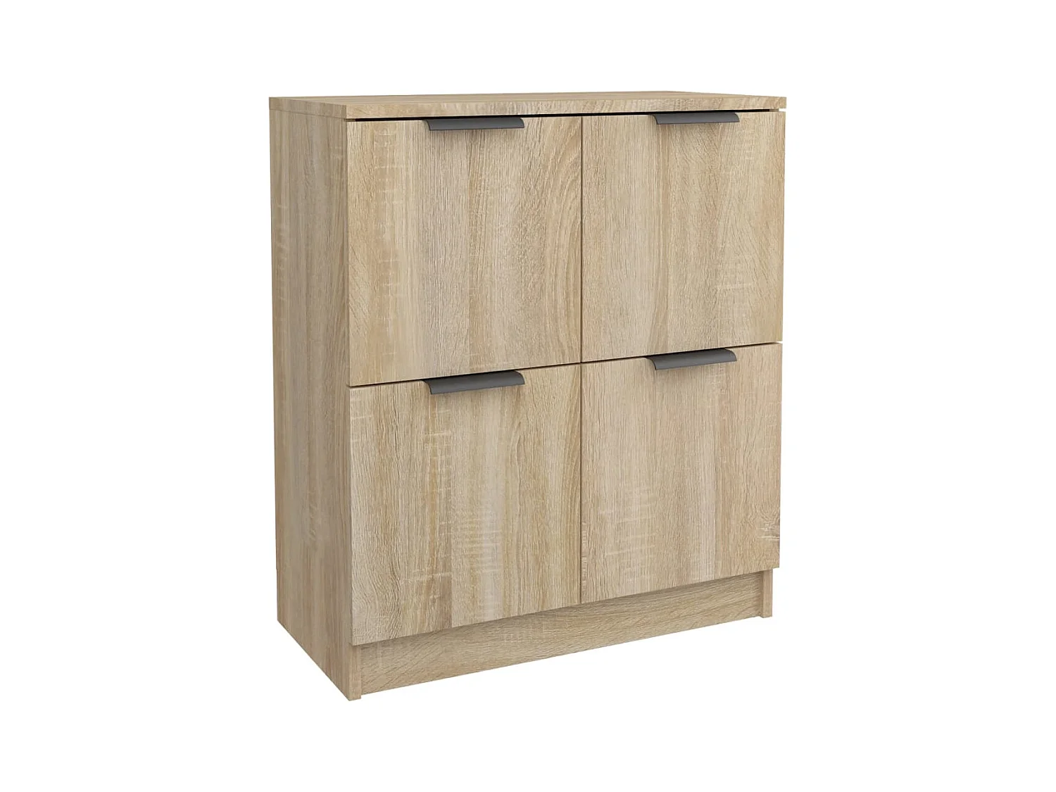 Buffets 2 pcs Chêne sonoma 60x30x70 cm Bois d'ingénierie