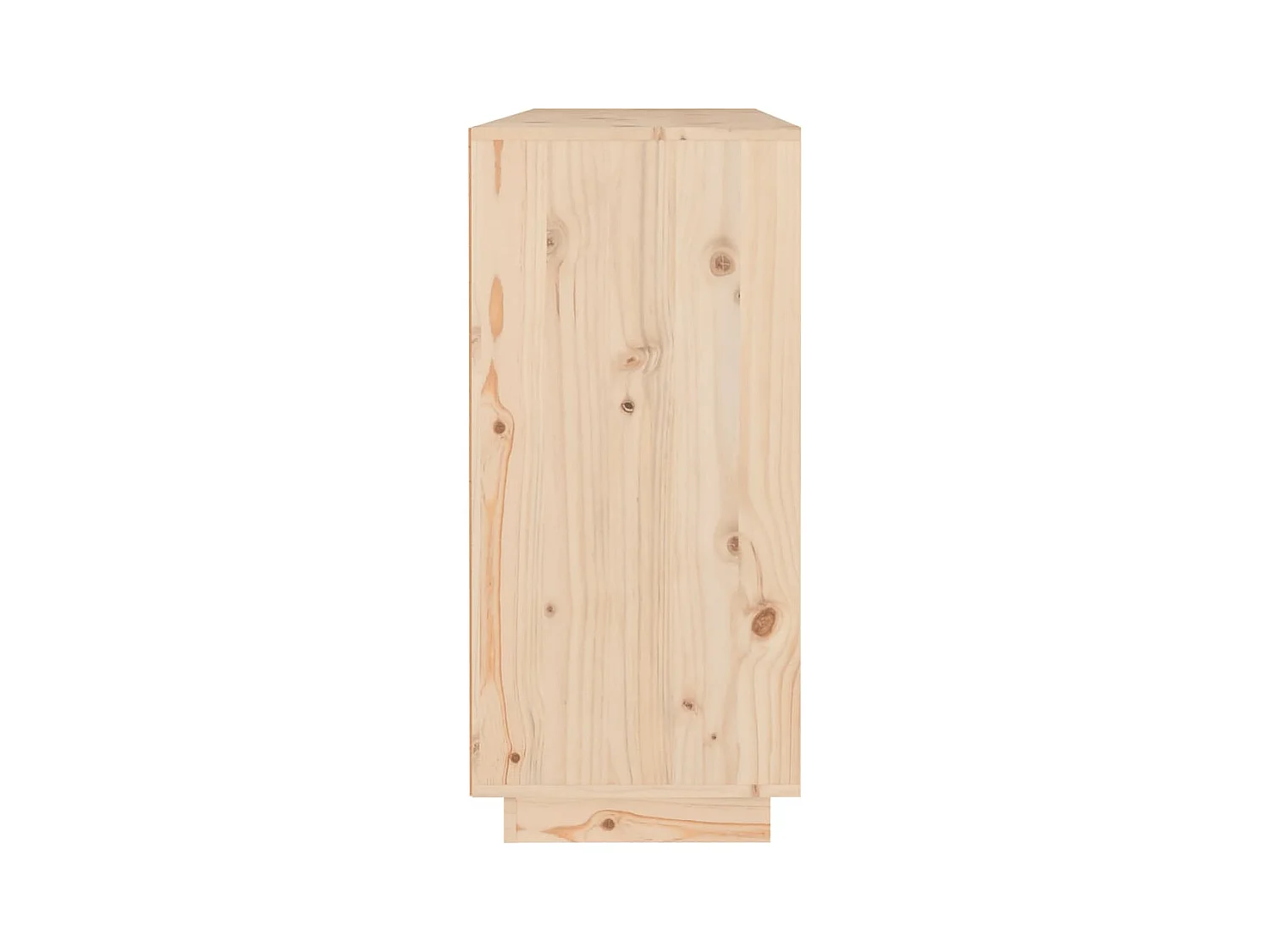 Buffet 110x34x75 cm bois massif de pin
