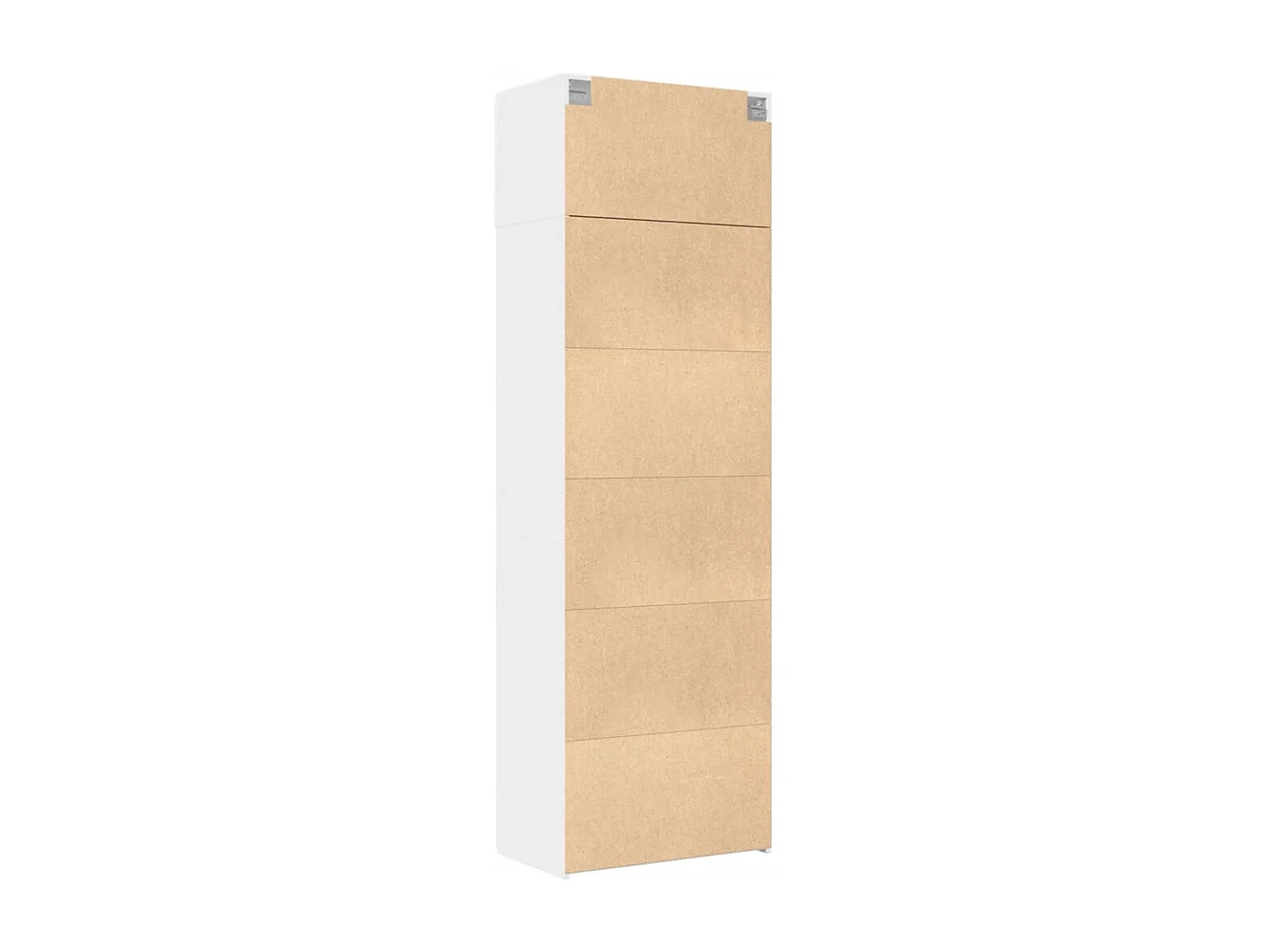 Armoire de rangement blanc 70x42,5x225 cm bois d'ingénierie