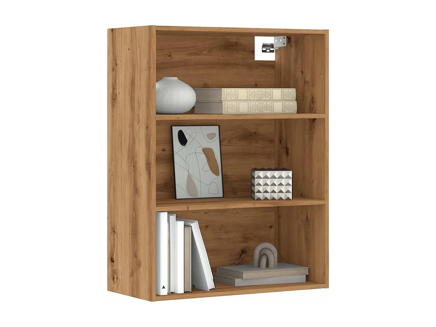 Armoire murale suspendue chêne artisanal 69,5x32,5x90 cm