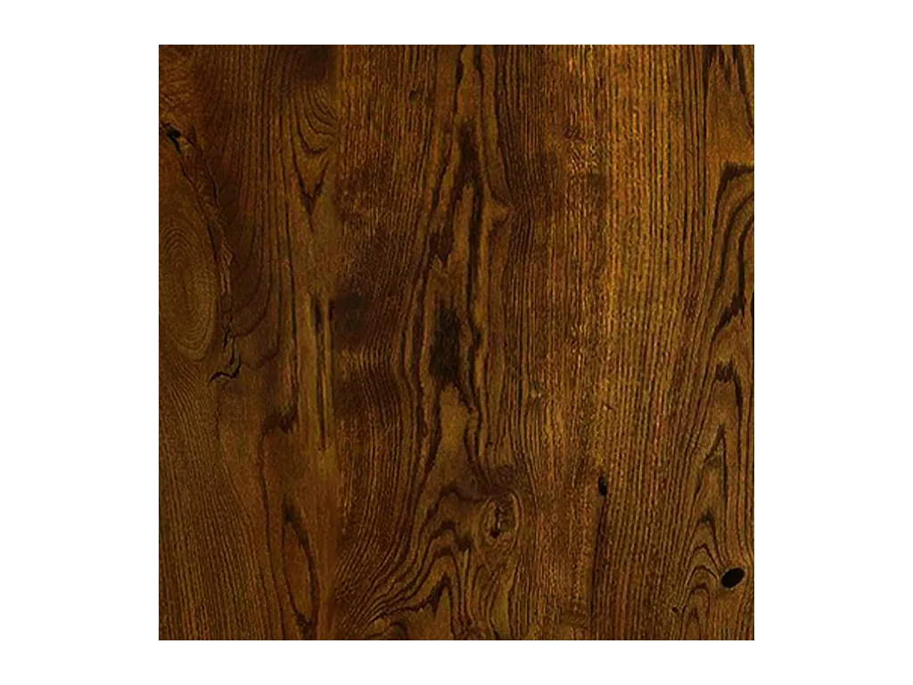 Credenza con 4 cassetti 60x30,5x71 cm Rovere affumicato